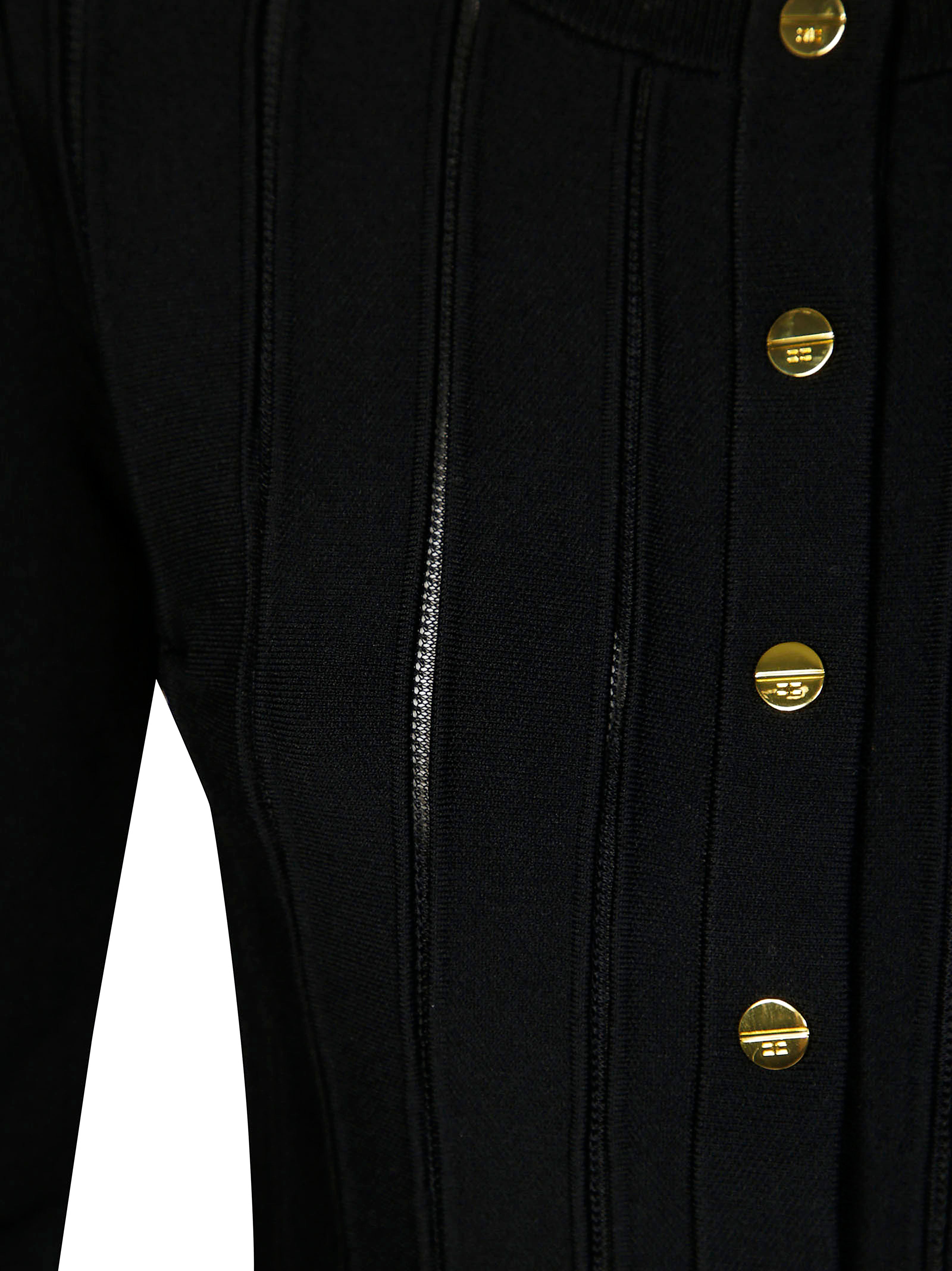 ELISABETTA FRANCHI Crew Neck Cardigan for Men