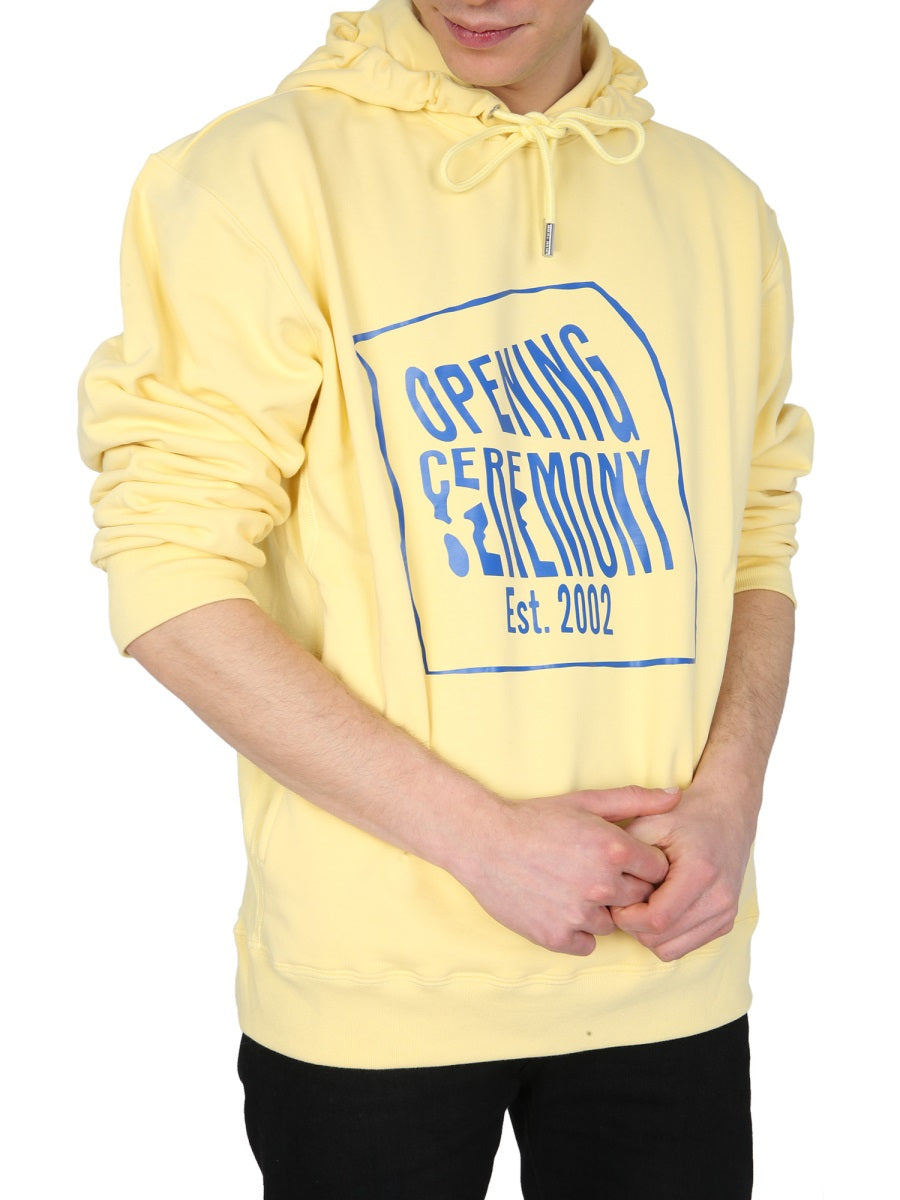OPENING CEREMONY Classic Hoodie with Drawstring