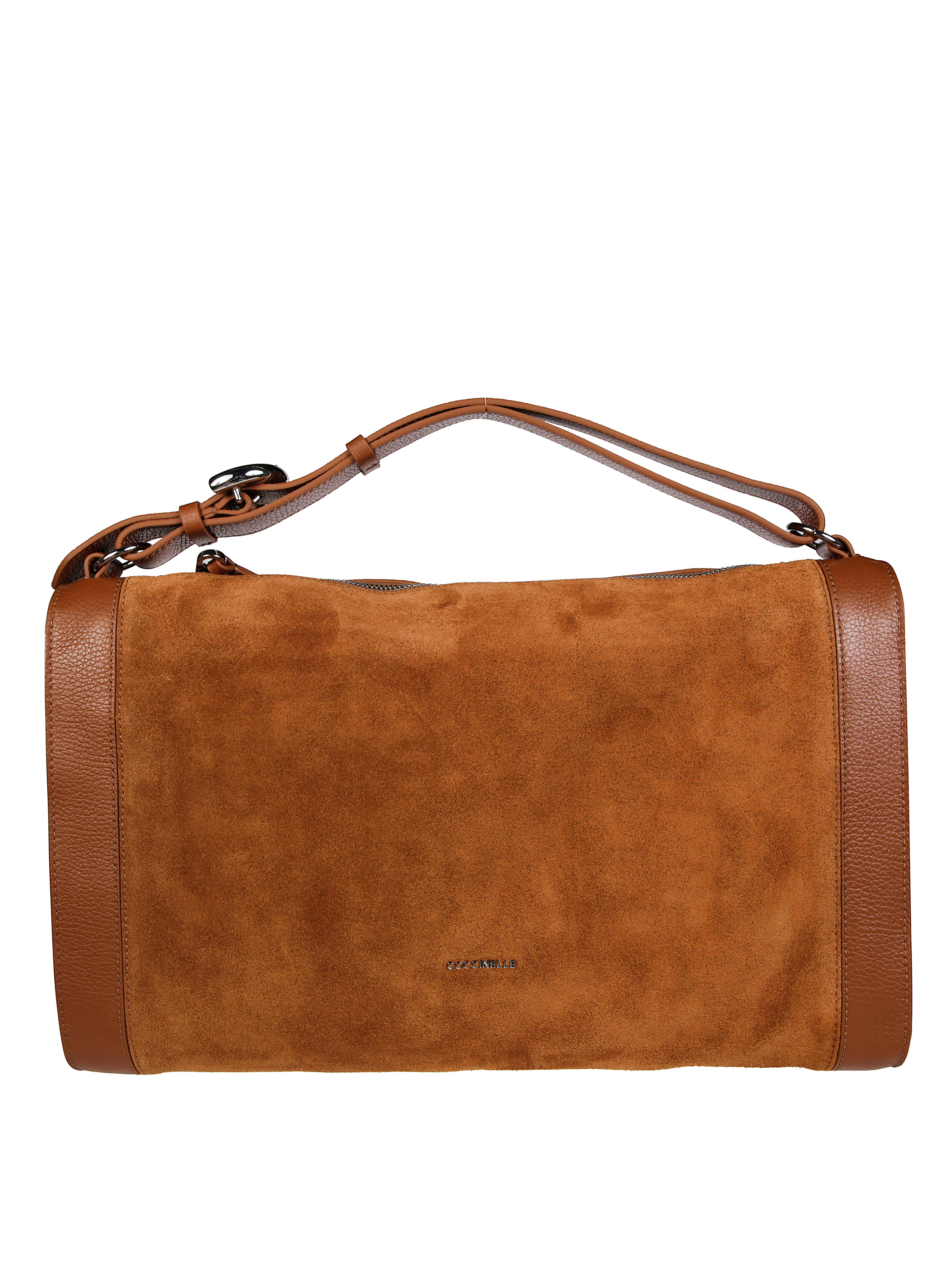 COCCINELLE Suede Shoulder Bag for Men