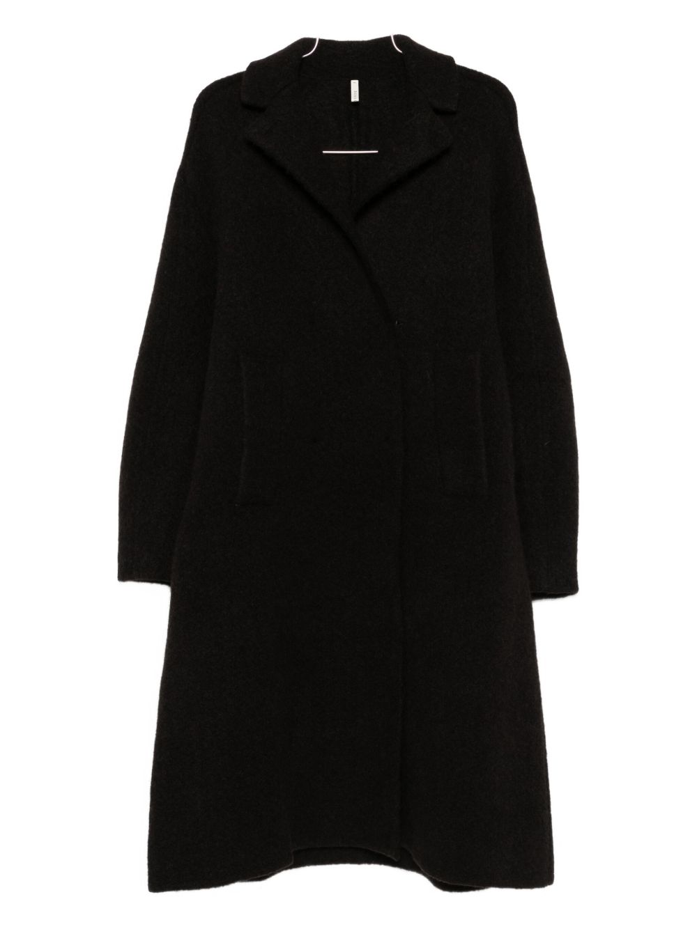 BOBOUTIC Wool Notched Lapel Jacket for Women