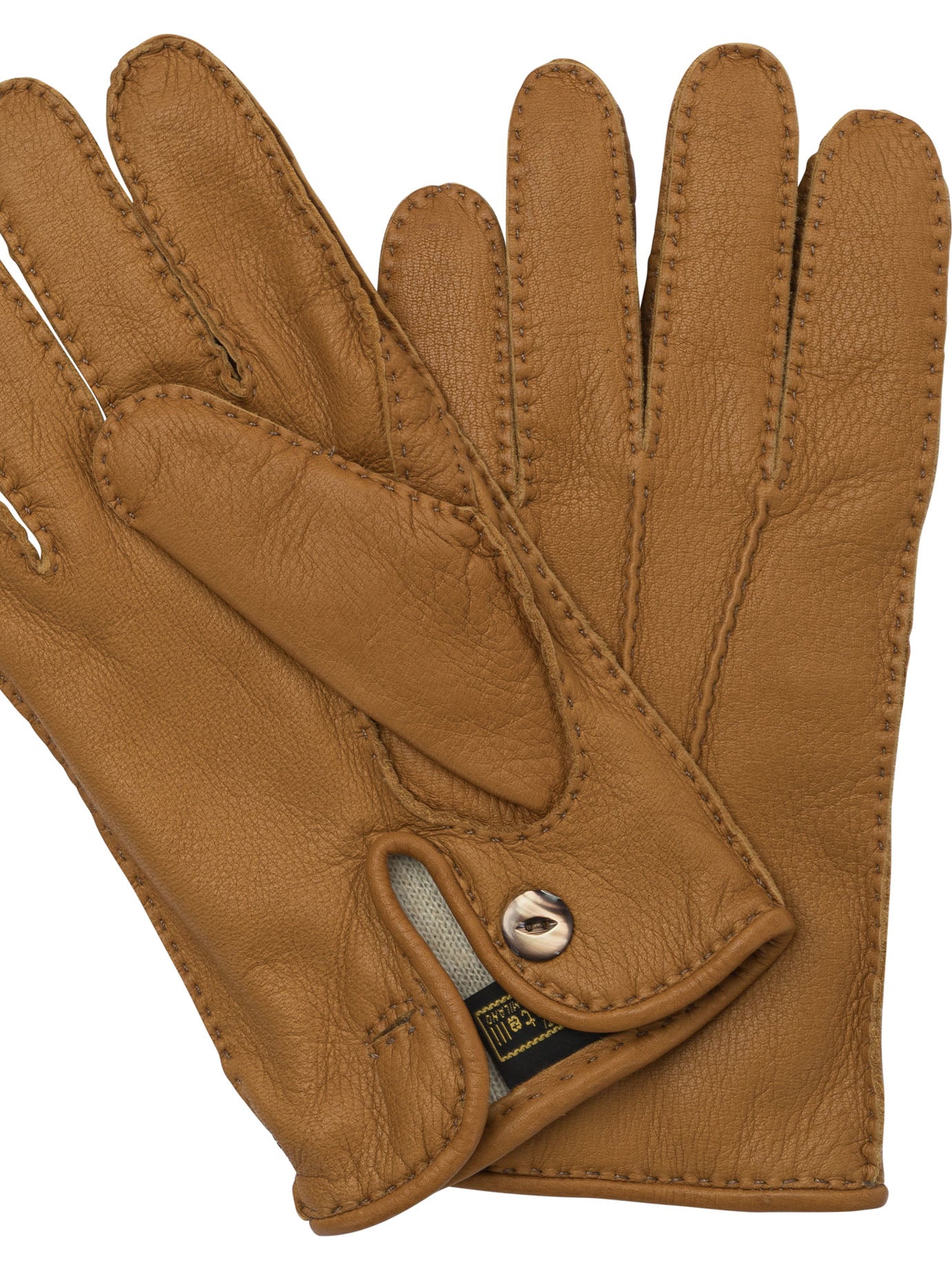 RESTELLI Men's Classic Leather Gloves Size 49/F