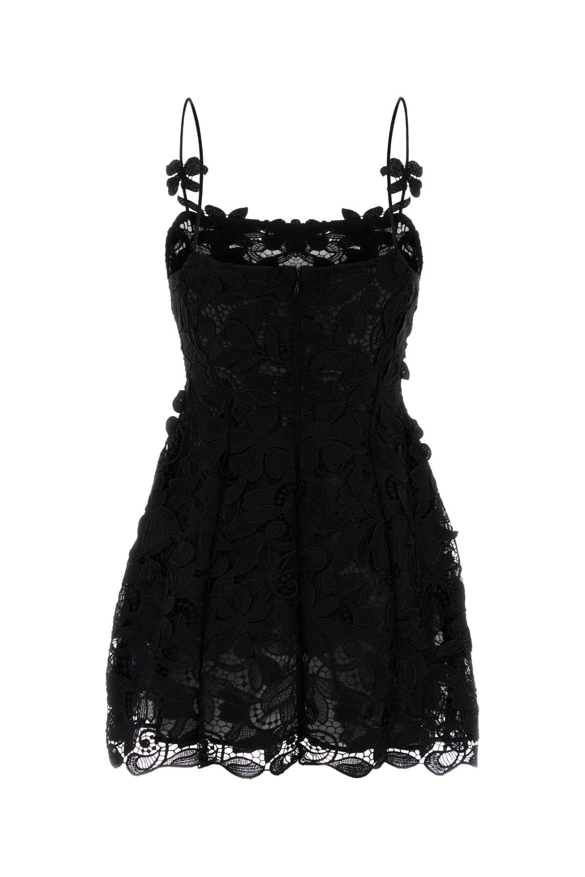 BLUMARINE Elegant Macrame Lace Mini Dress for Women
