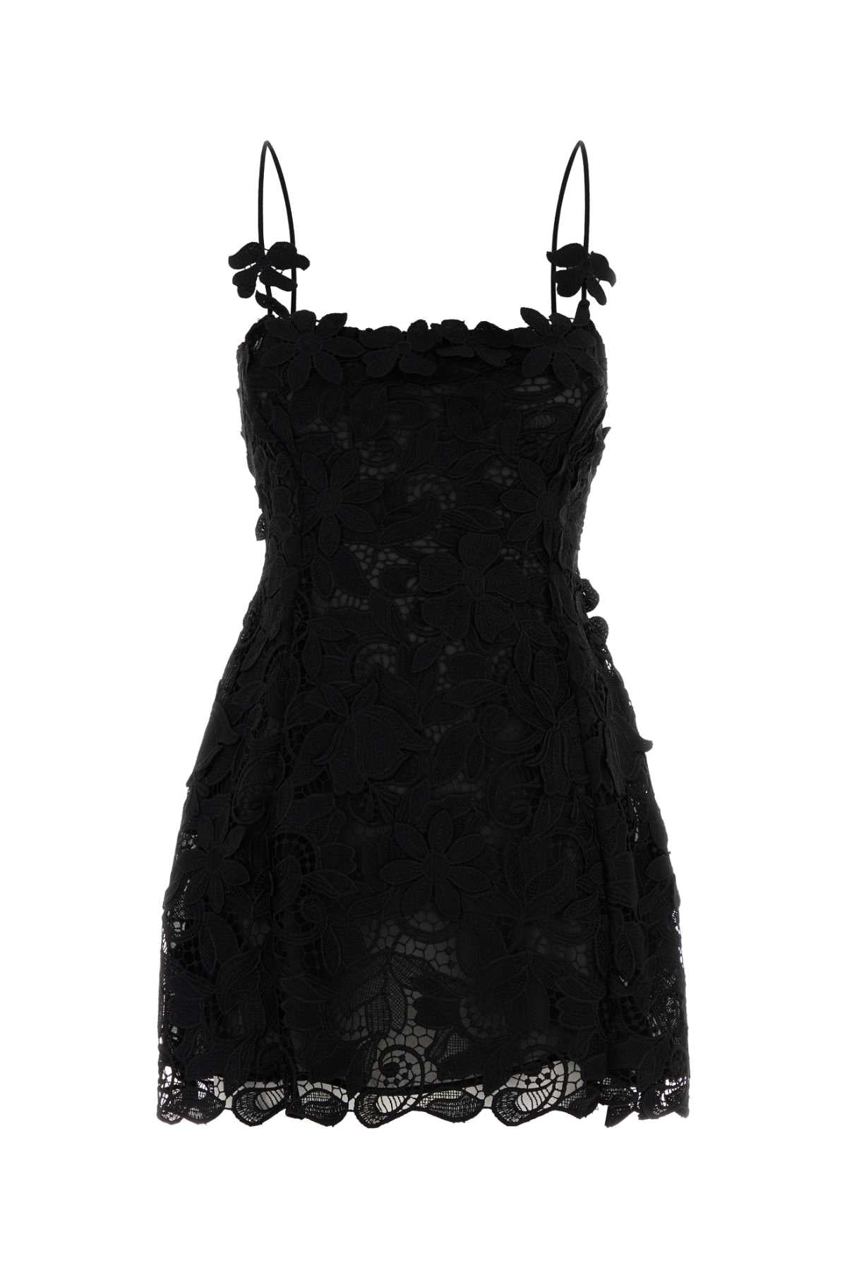 BLUMARINE Elegant Macrame Lace Mini Dress for Women