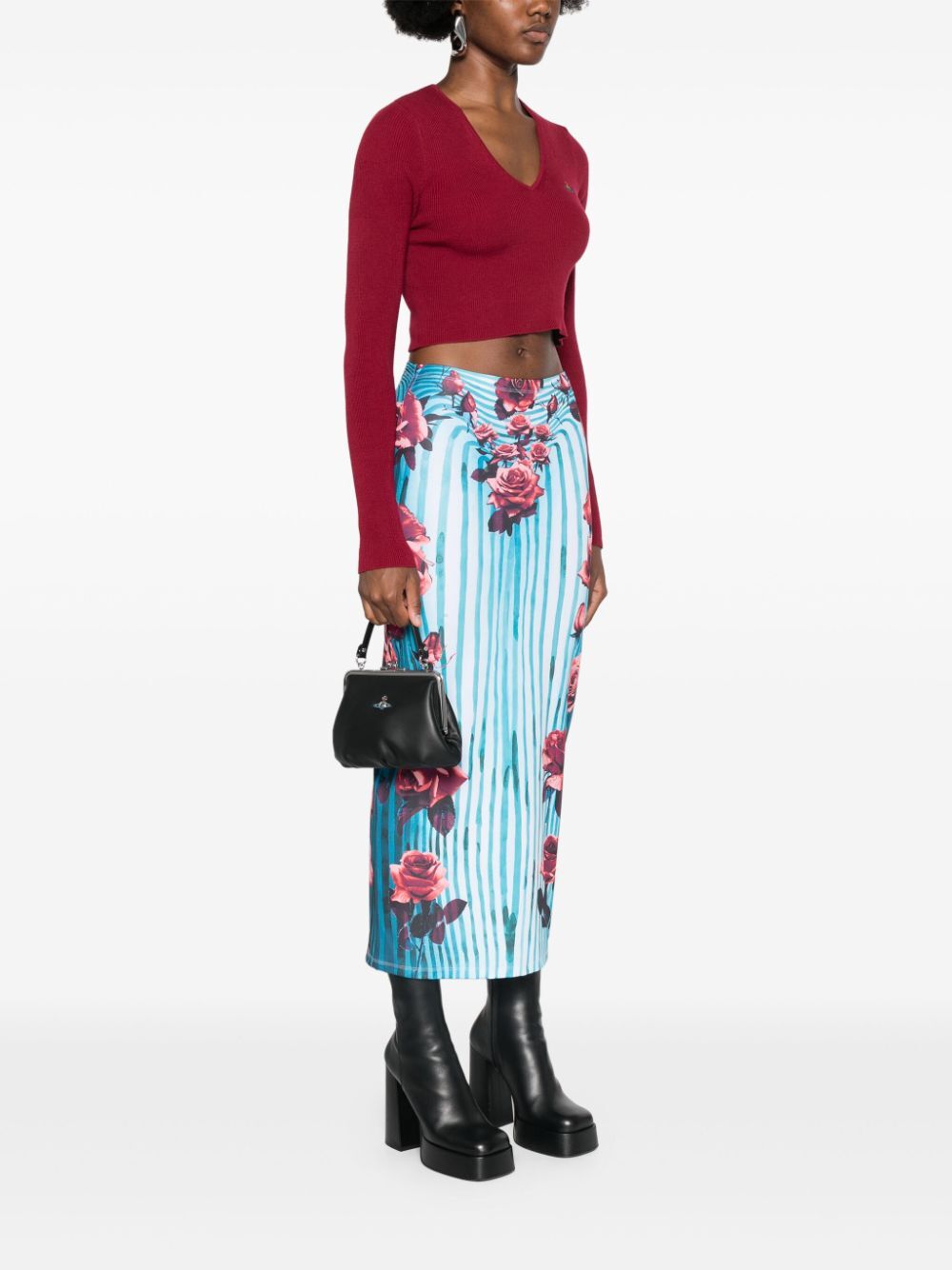 VIVIENNE WESTWOOD Smooth Leather Granny Frame Purse - Mini