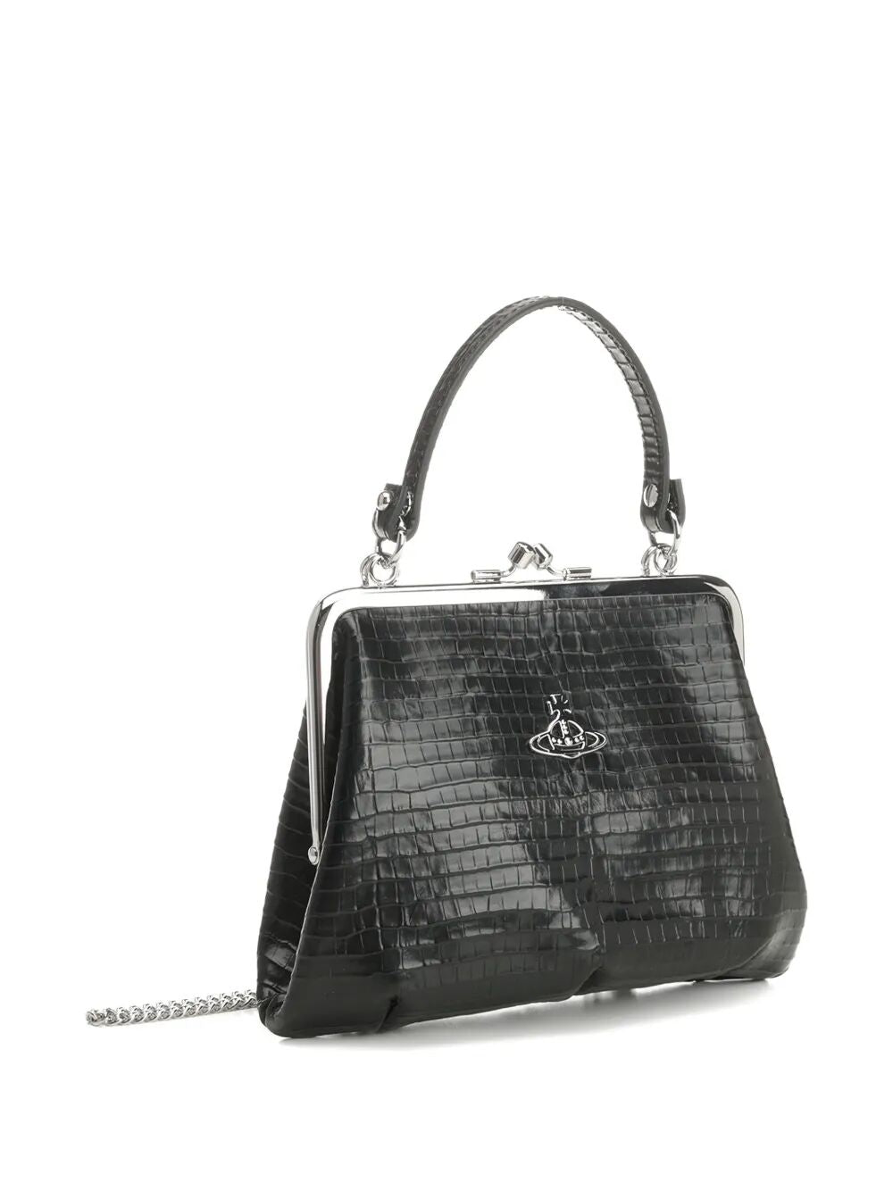 VIVIENNE WESTWOOD Crocodile-Effect Granny Frame Purse