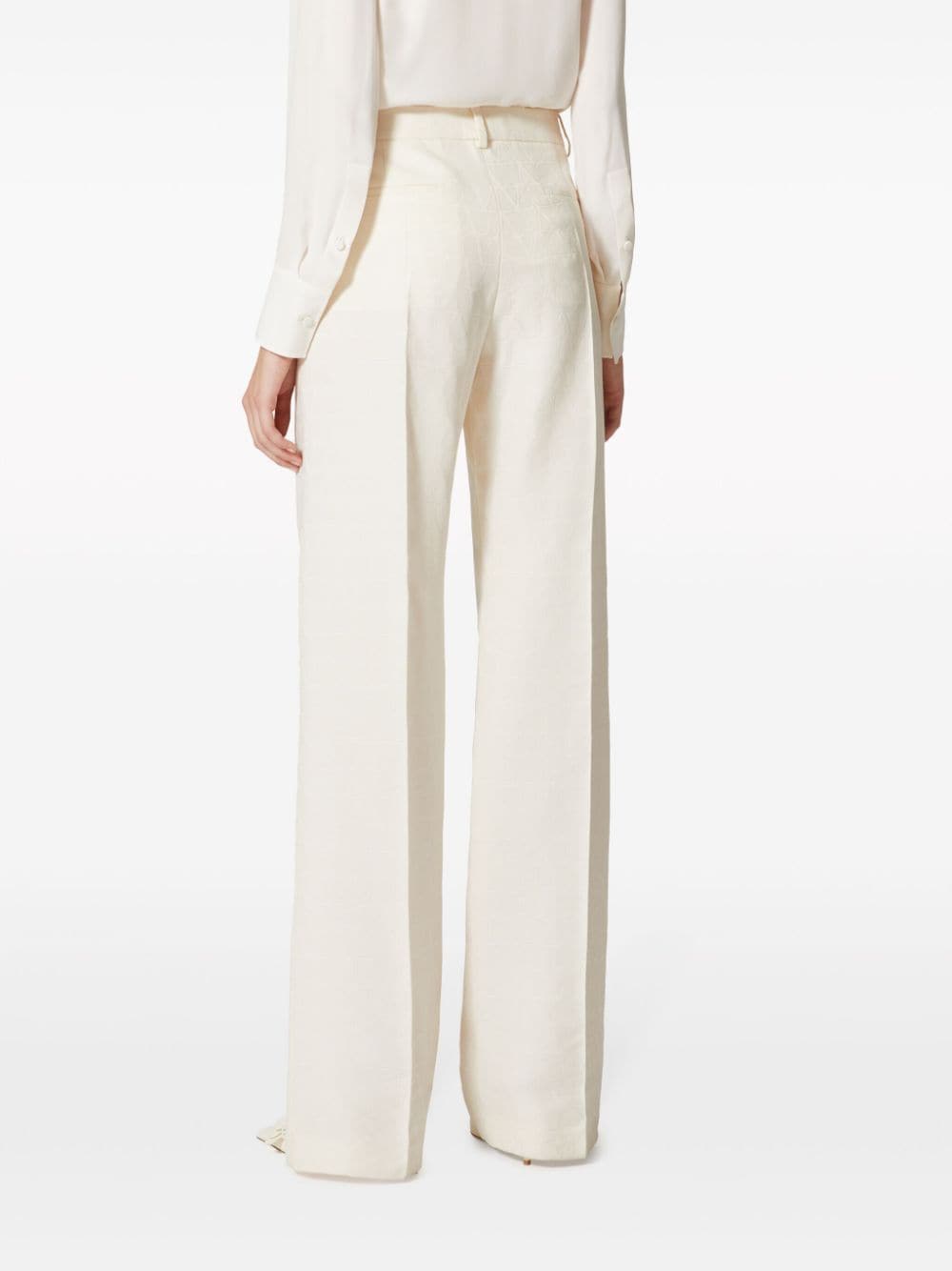 VALENTINO Elegant Crepe Pants for Women