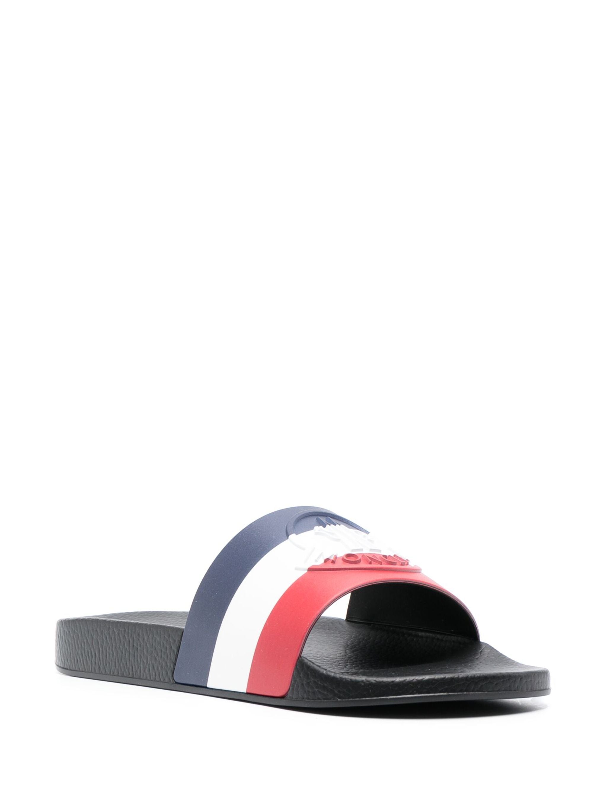 MONCLER Men's Rubber Sliders
