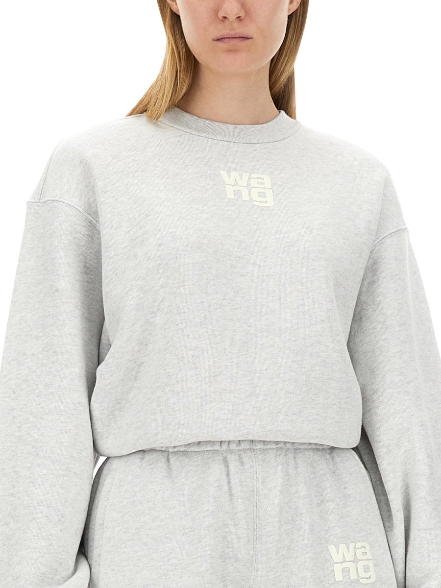 T BY ALEXANDER WANG Classic Logo Sweatshirt - Regular Fit