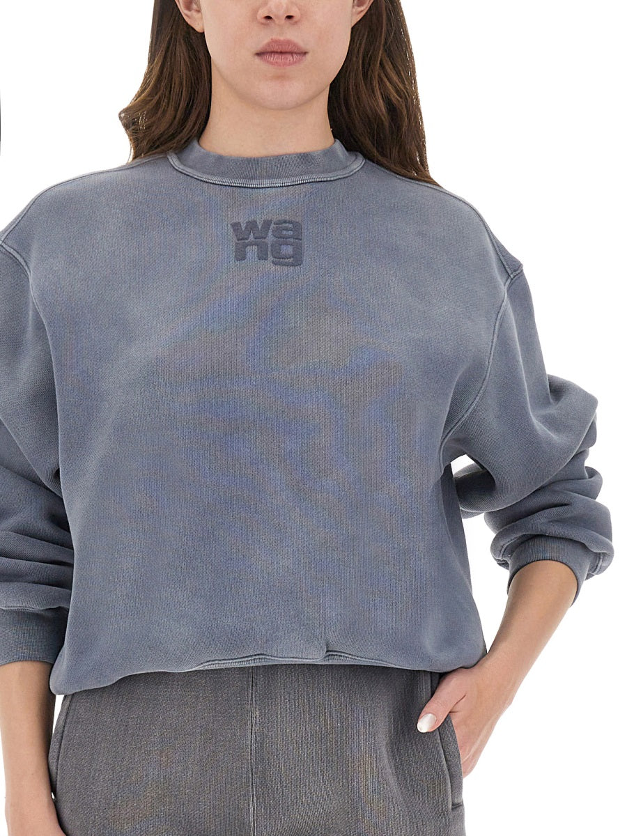 T BY ALEXANDER WANG Cozy Cotton Sweatshirt for Women - FW25
