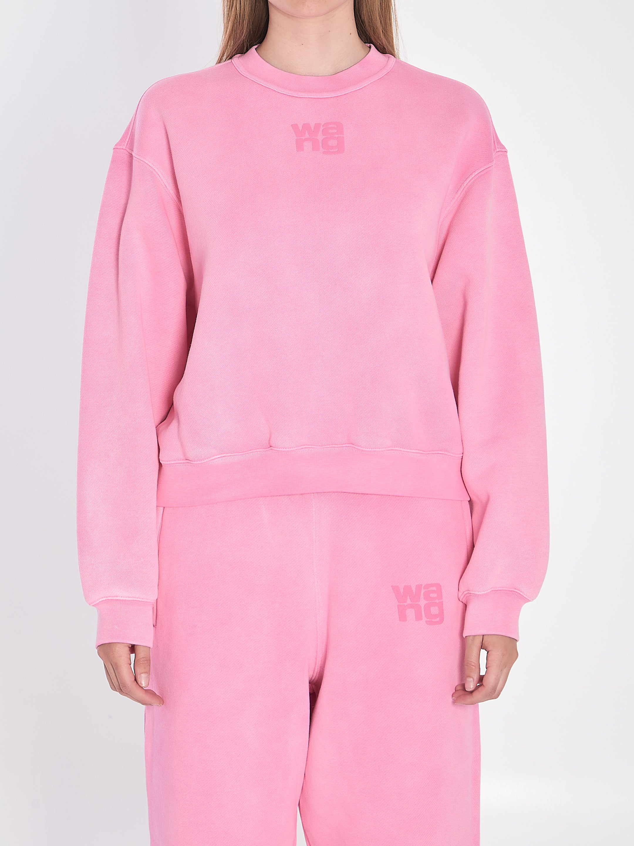 T BY ALEXANDER WANG Puff Logo Sweatshirt - Size S