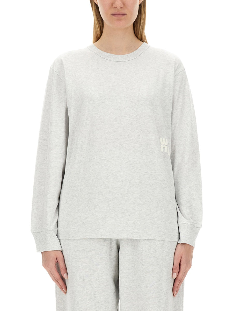 T BY ALEXANDER WANG Logo Sweatshirt - Women's Small