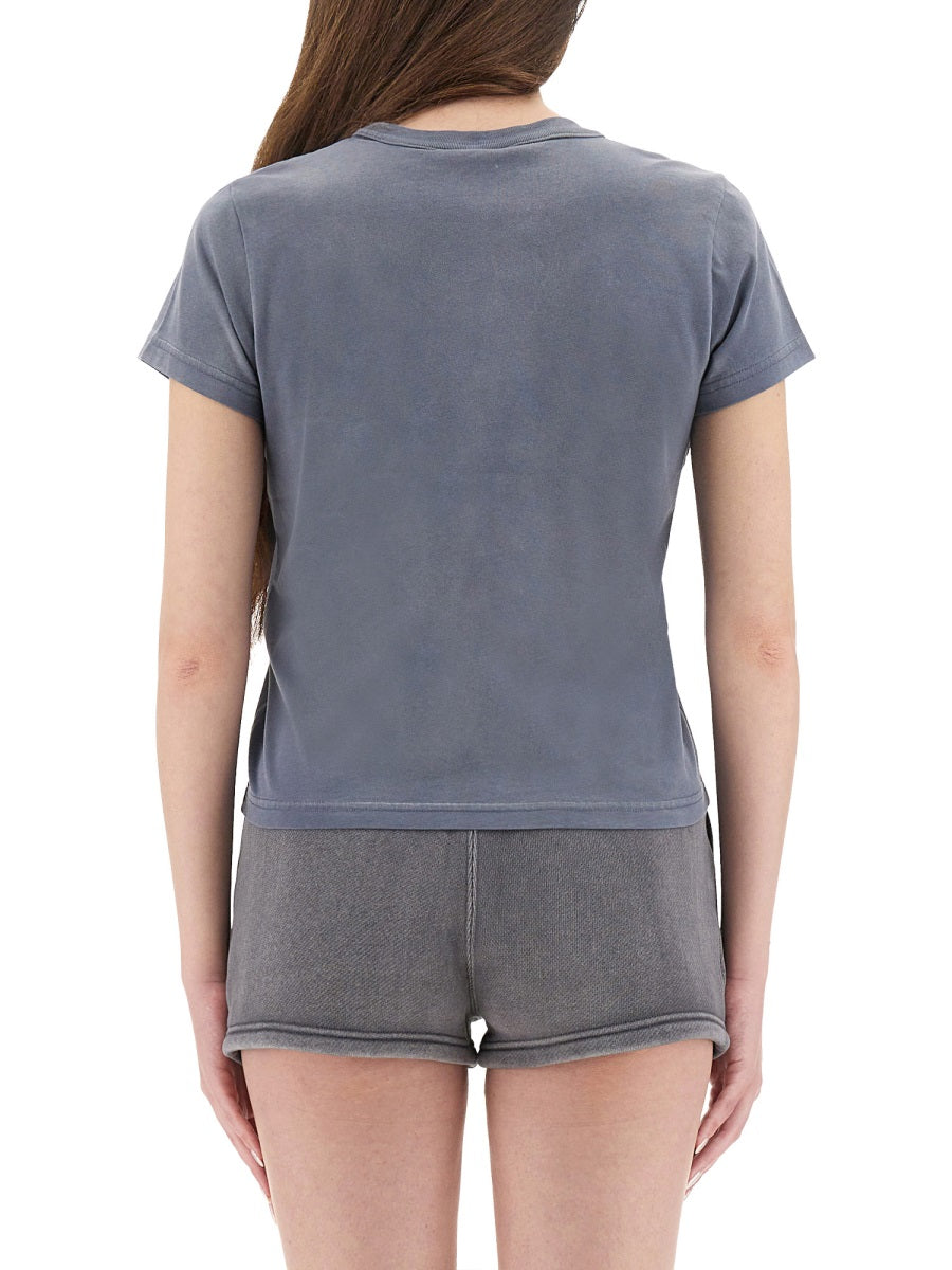 ALEXANDERWANG.T Essential Shrunk T-Shirt - Women's Size S