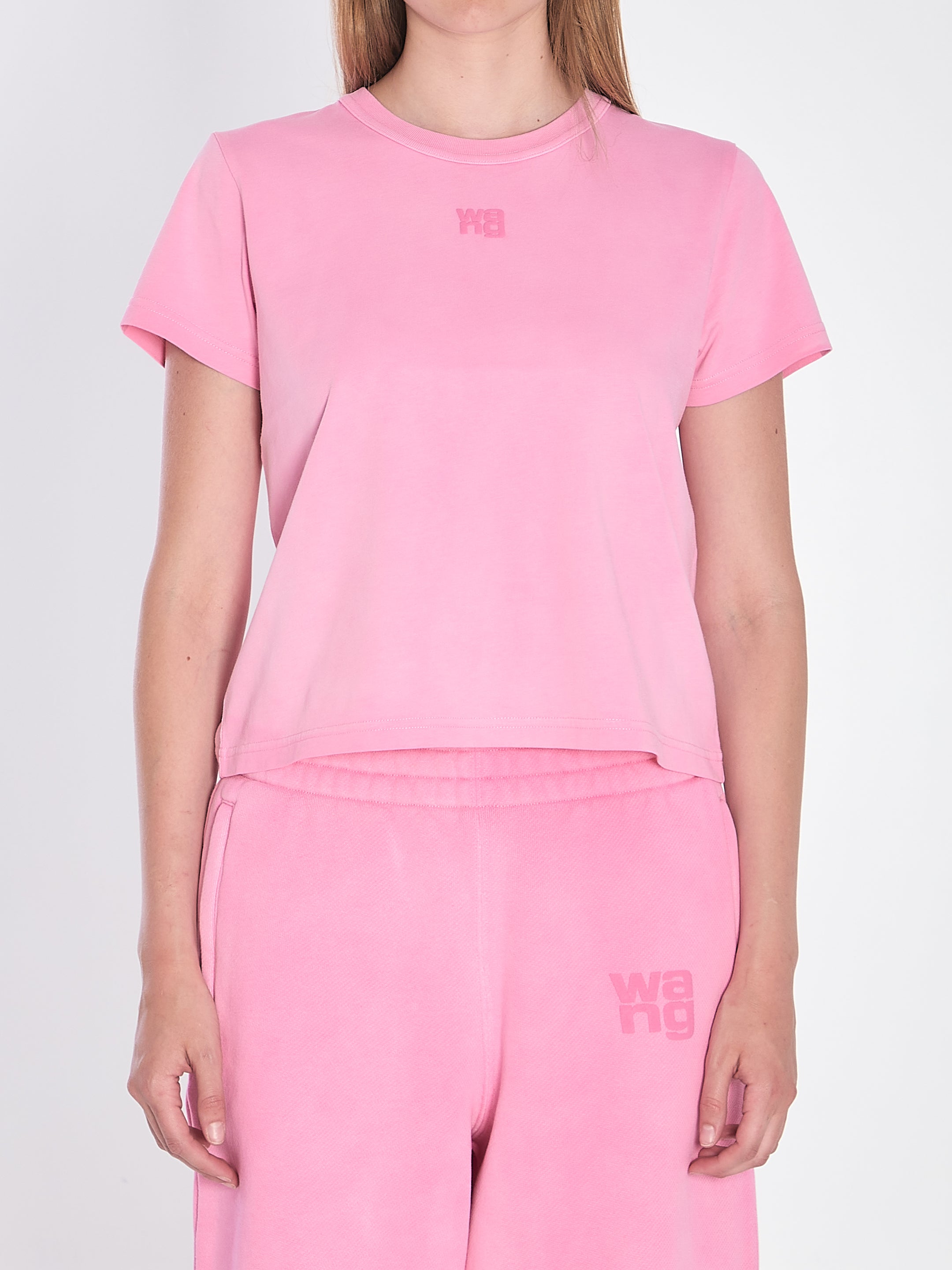 ALEXANDER WANG Mini Logo Crewneck T-Shirt