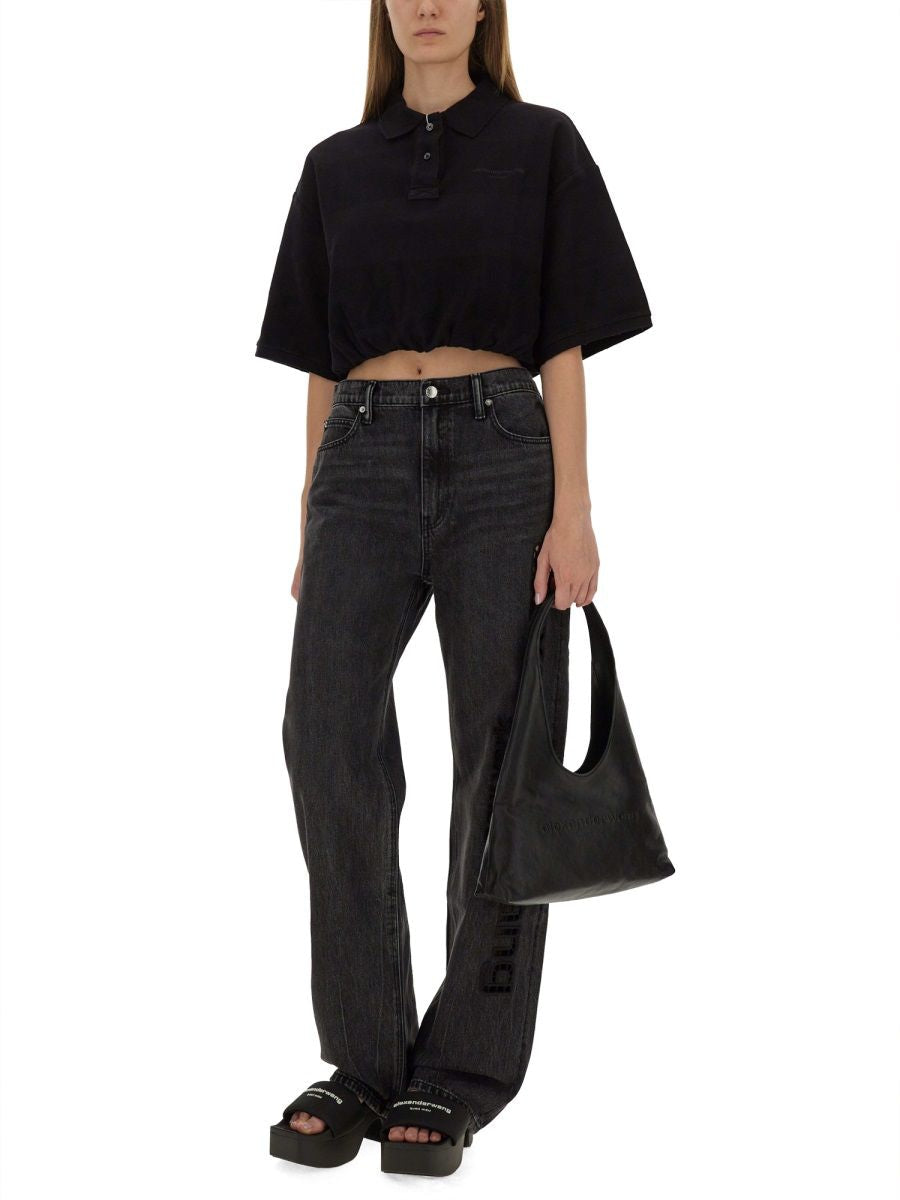 T BY ALEXANDER WANG Cotton Shirt for Women - FW25 Collection