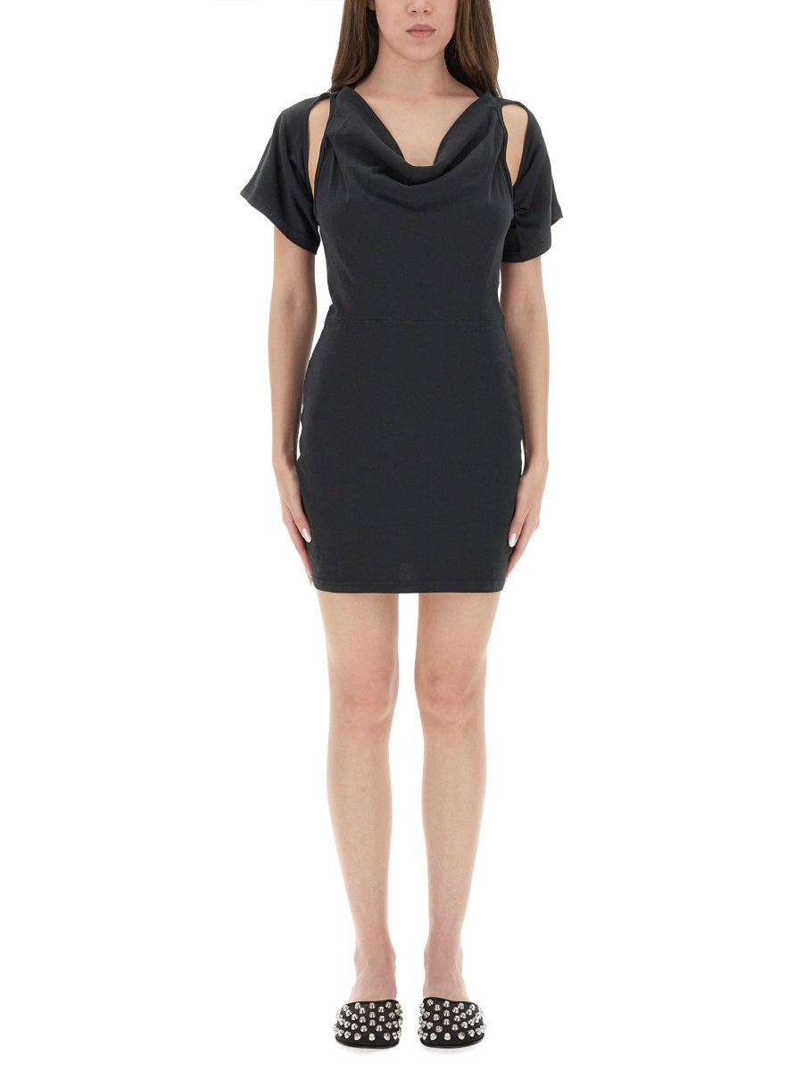 T BY ALEXANDER WANG Organic Cotton Dress for Women - FW25 Collection