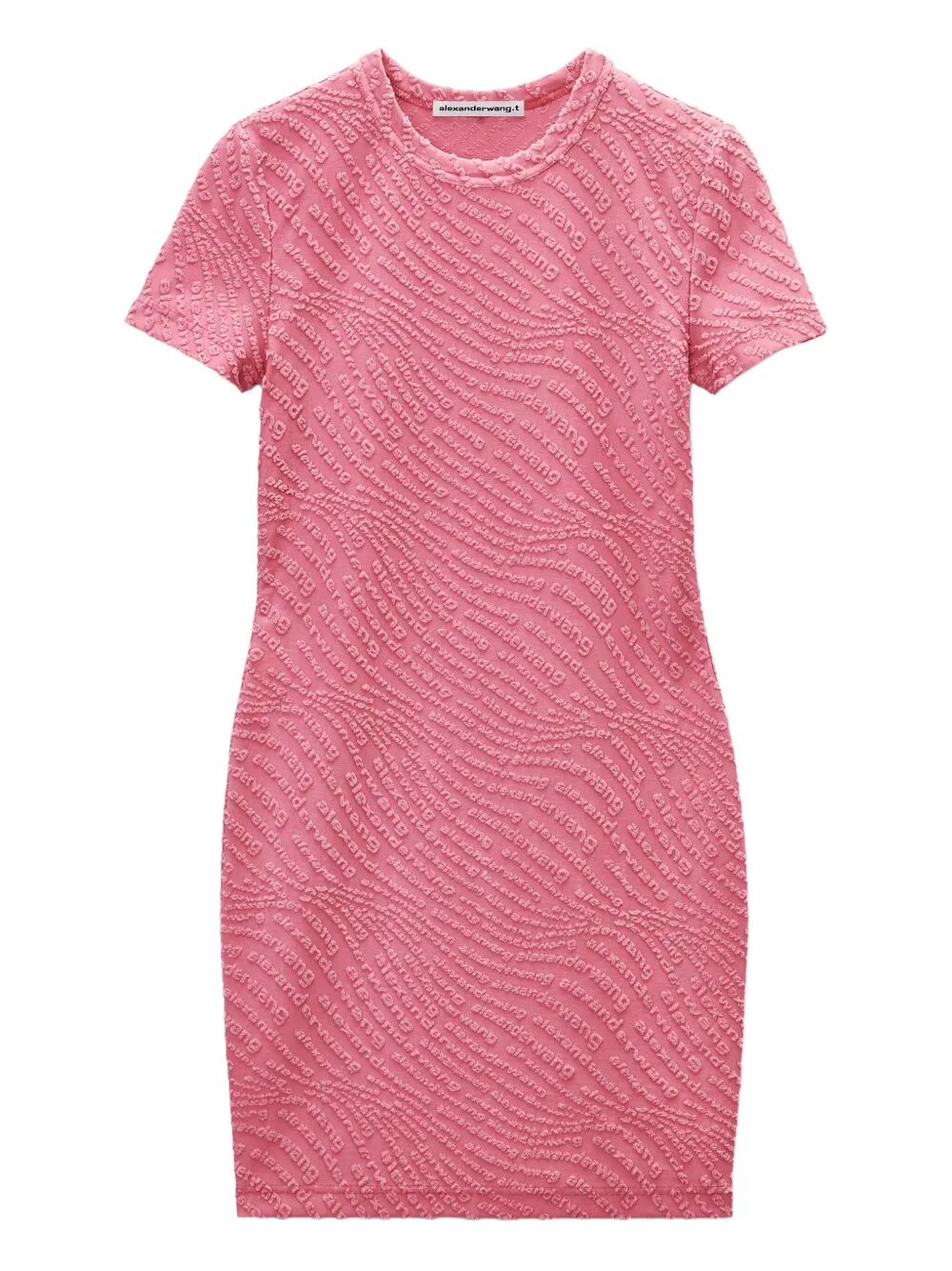 T BY ALEXANDER WANG Jacquard Logo Mini Dress for Women