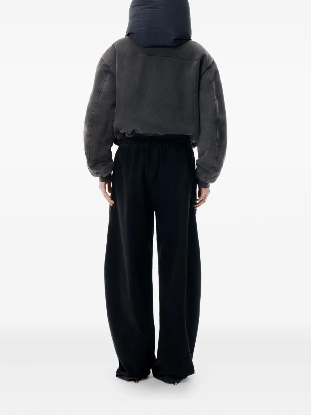 ALEXANDER WANG Wide-Leg Denim Sweatpants - Size S