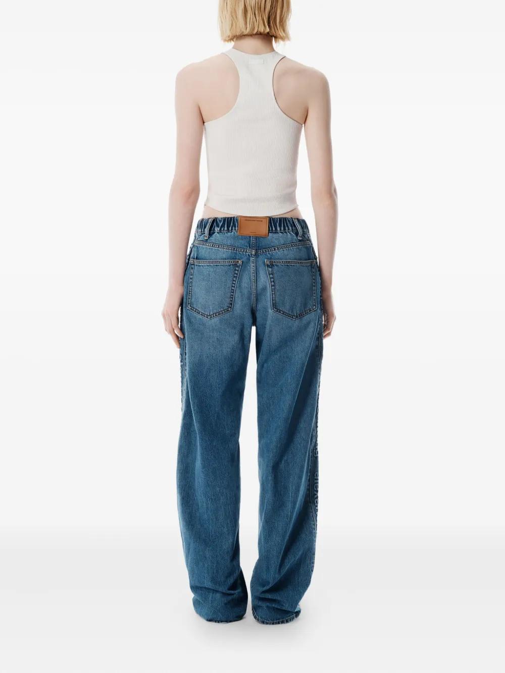 ALEXANDER WANG Balloon Trousers with Logo Detailing