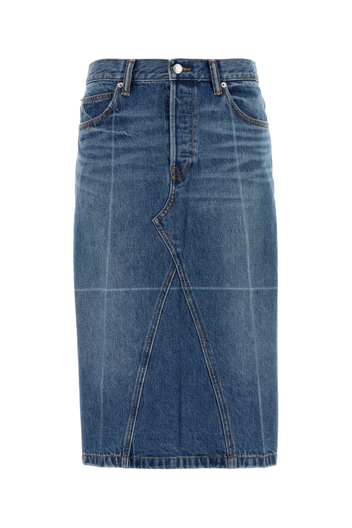 ALEXANDER WANG Denim Midi Skirt