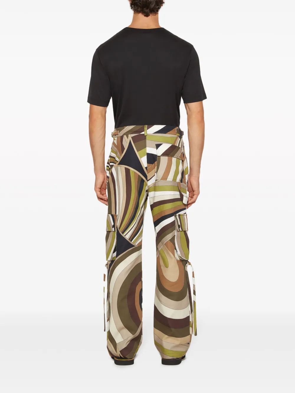 EMILIO PUCCI Cotton Canvas Trousers for Men - SS24 Collection
