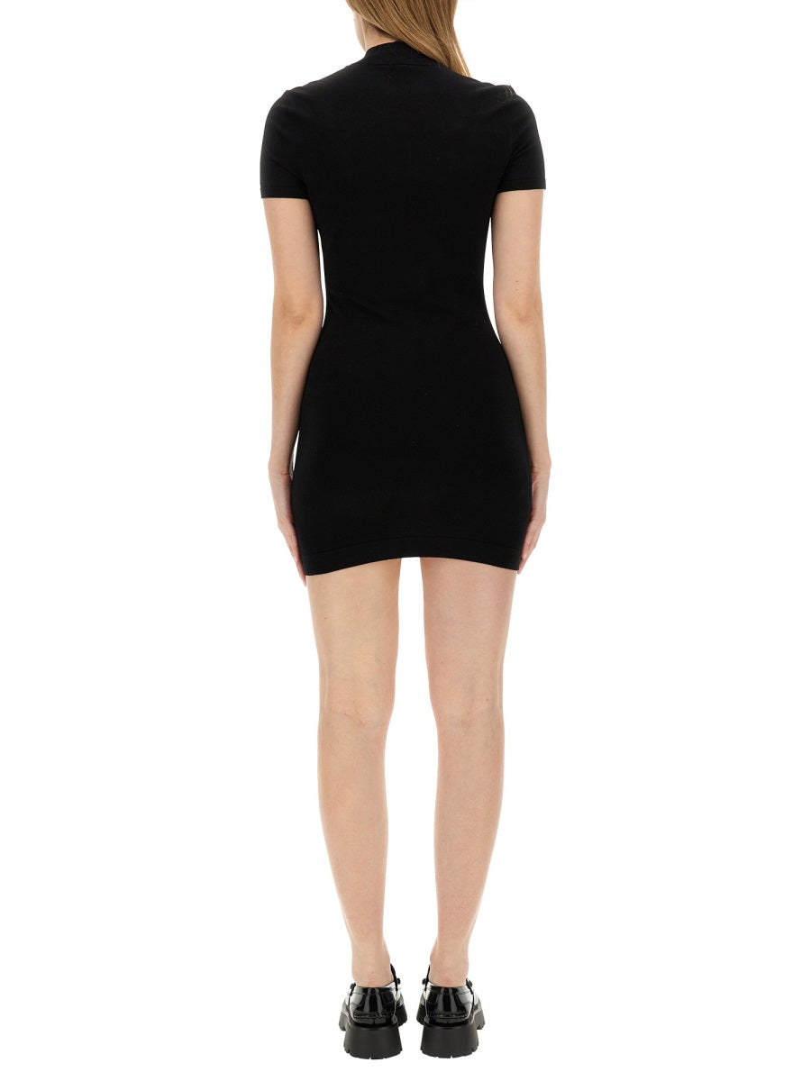 T BY ALEXANDER WANG Sleek Slim Fit Mini Dress