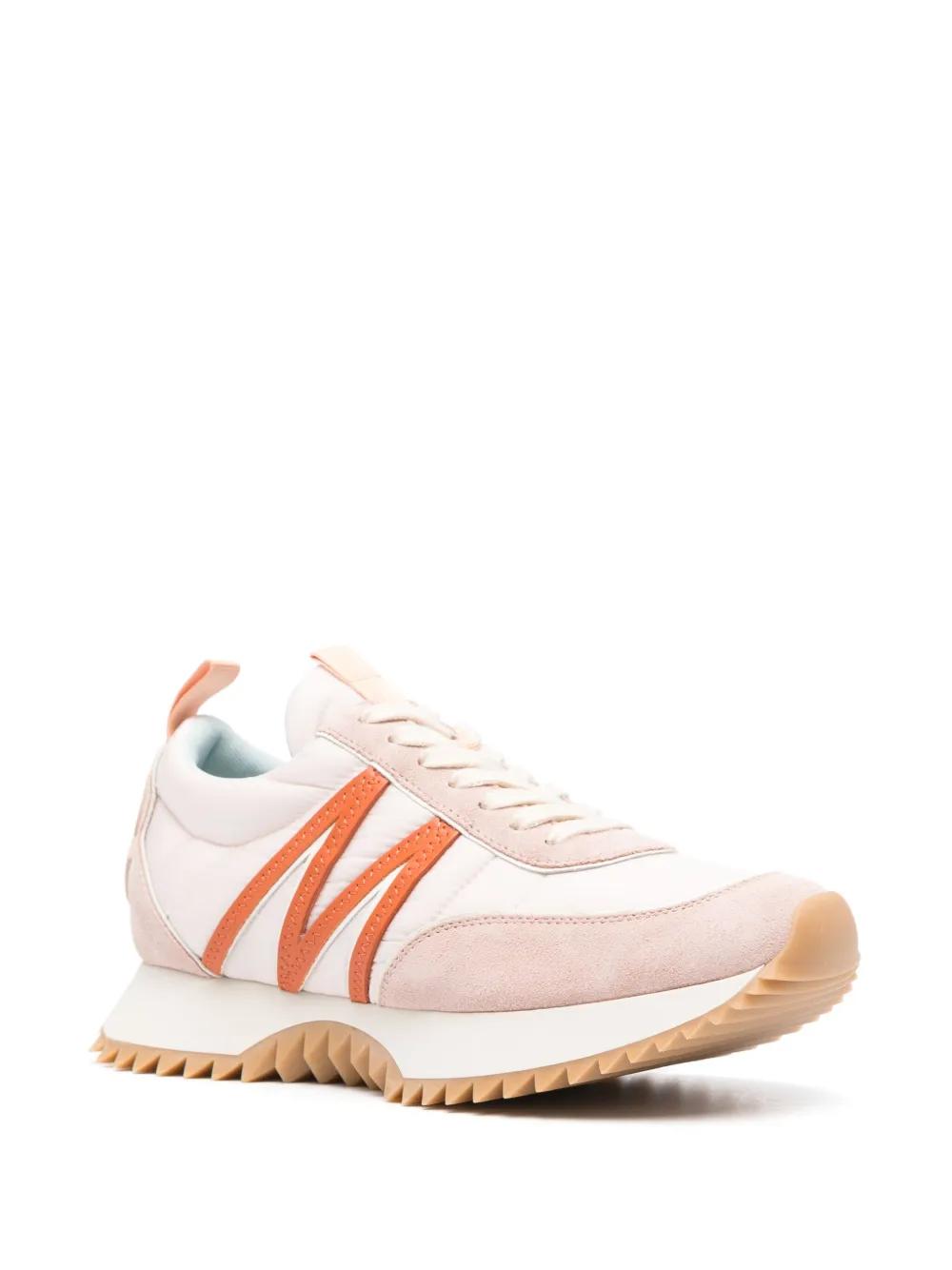 MONCLER Elegant Women's Leather Sneakers