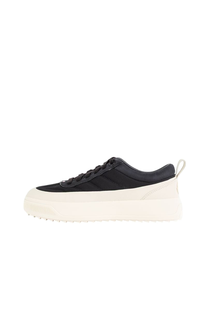 MONCLER Womens Mini Pulse Leather Sneakers