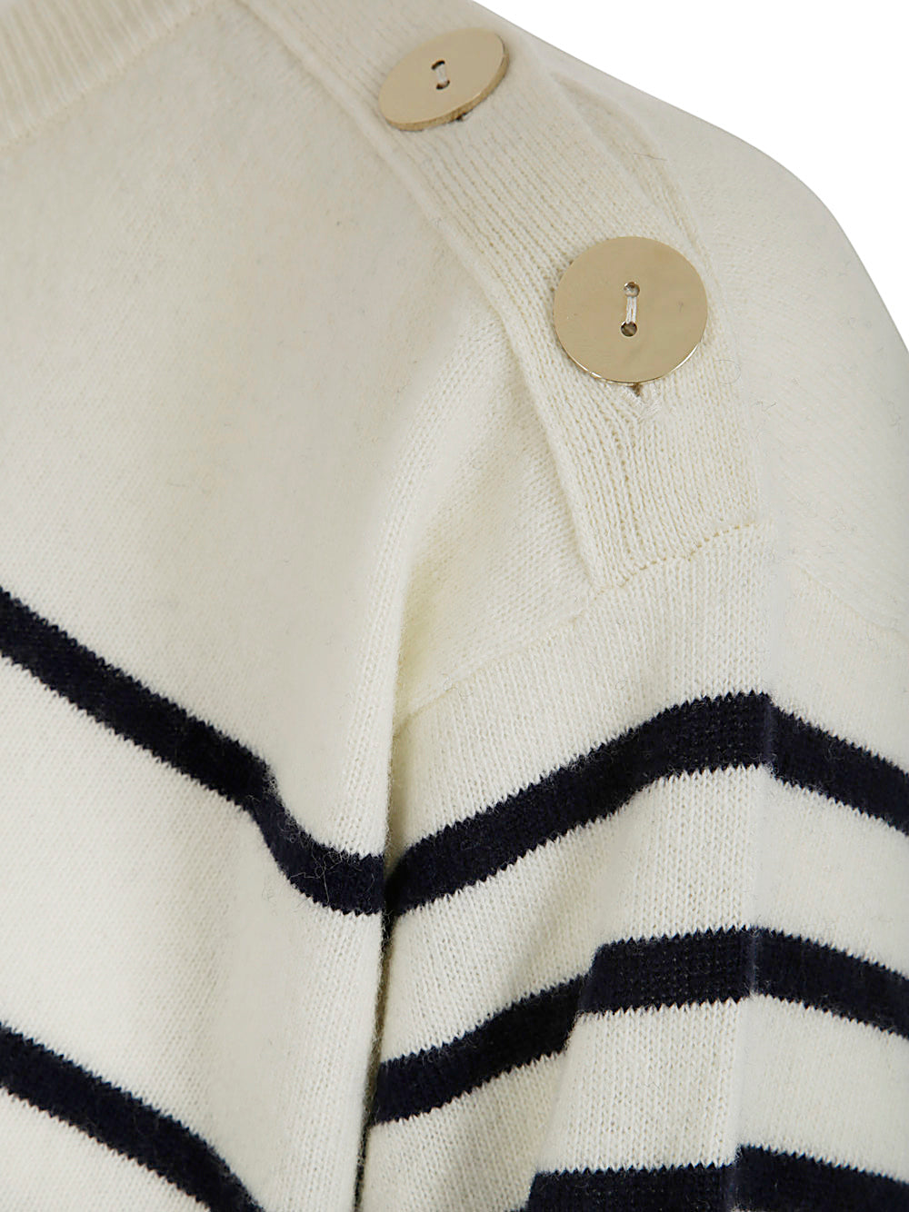 BLUMARINE Ribbed Crewneck Sweater