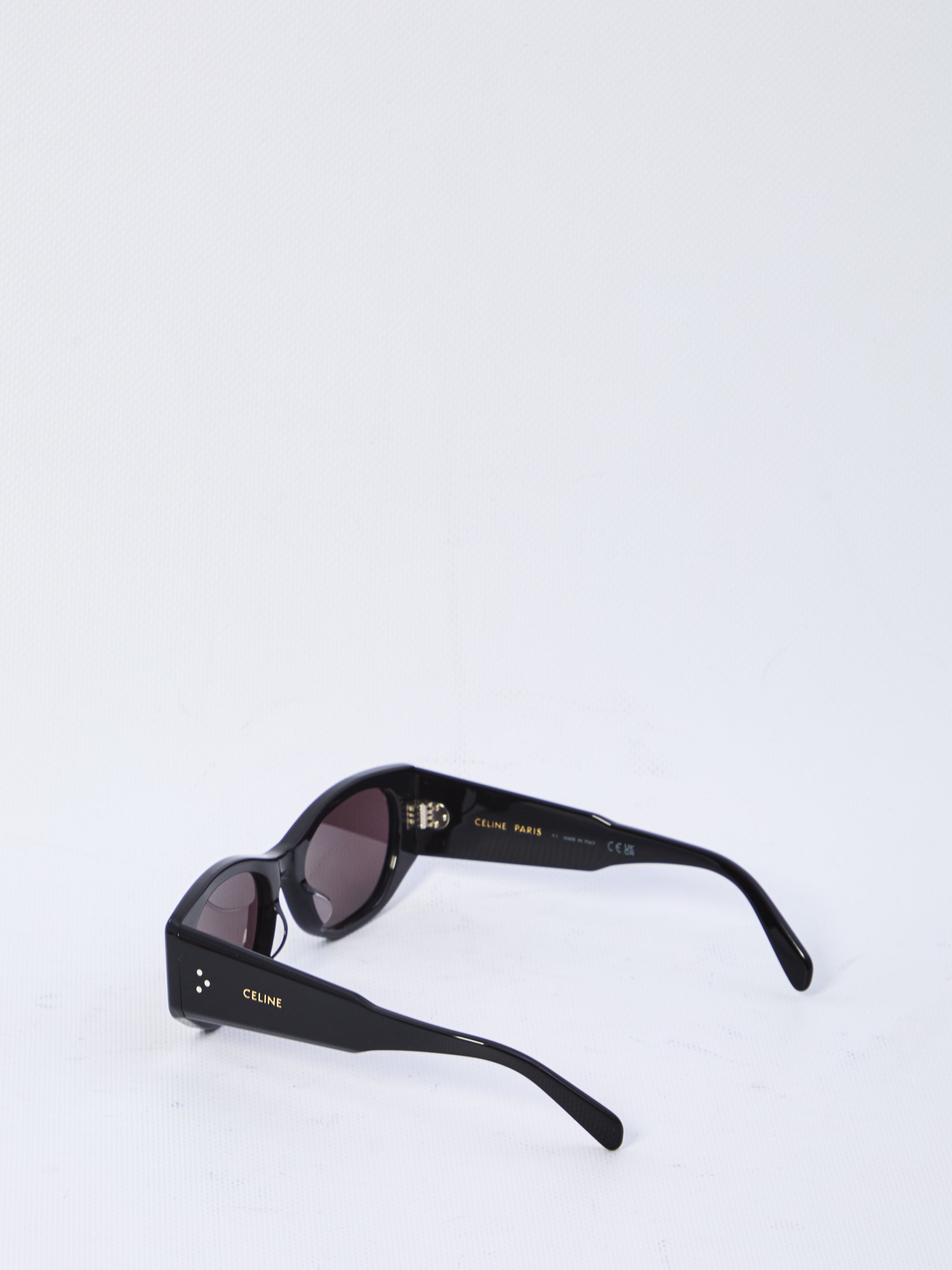 CELINE Rectangular Sunglasses with Signature Temples - Lens Width 5.4 cm