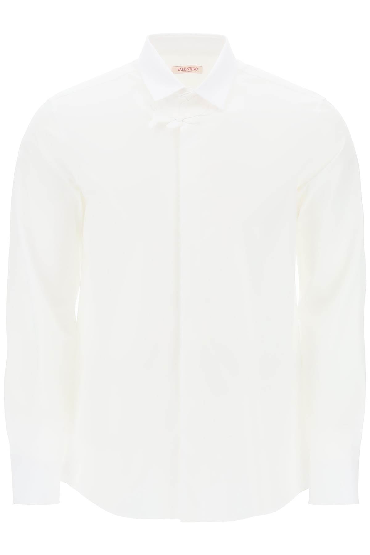 VALENTINO GARAVANI Classic Pope Linen Shirt for Men
