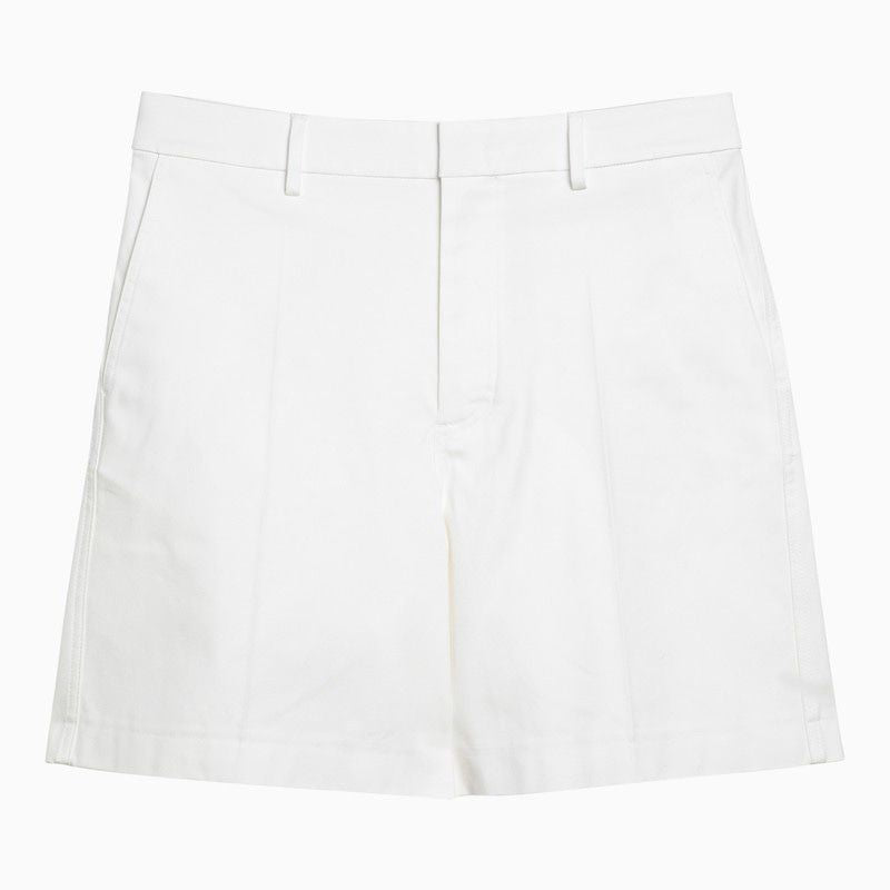 VALENTINO GARAVANI Bermuda Shorts with Distinctive V Detail - Regular Fit
