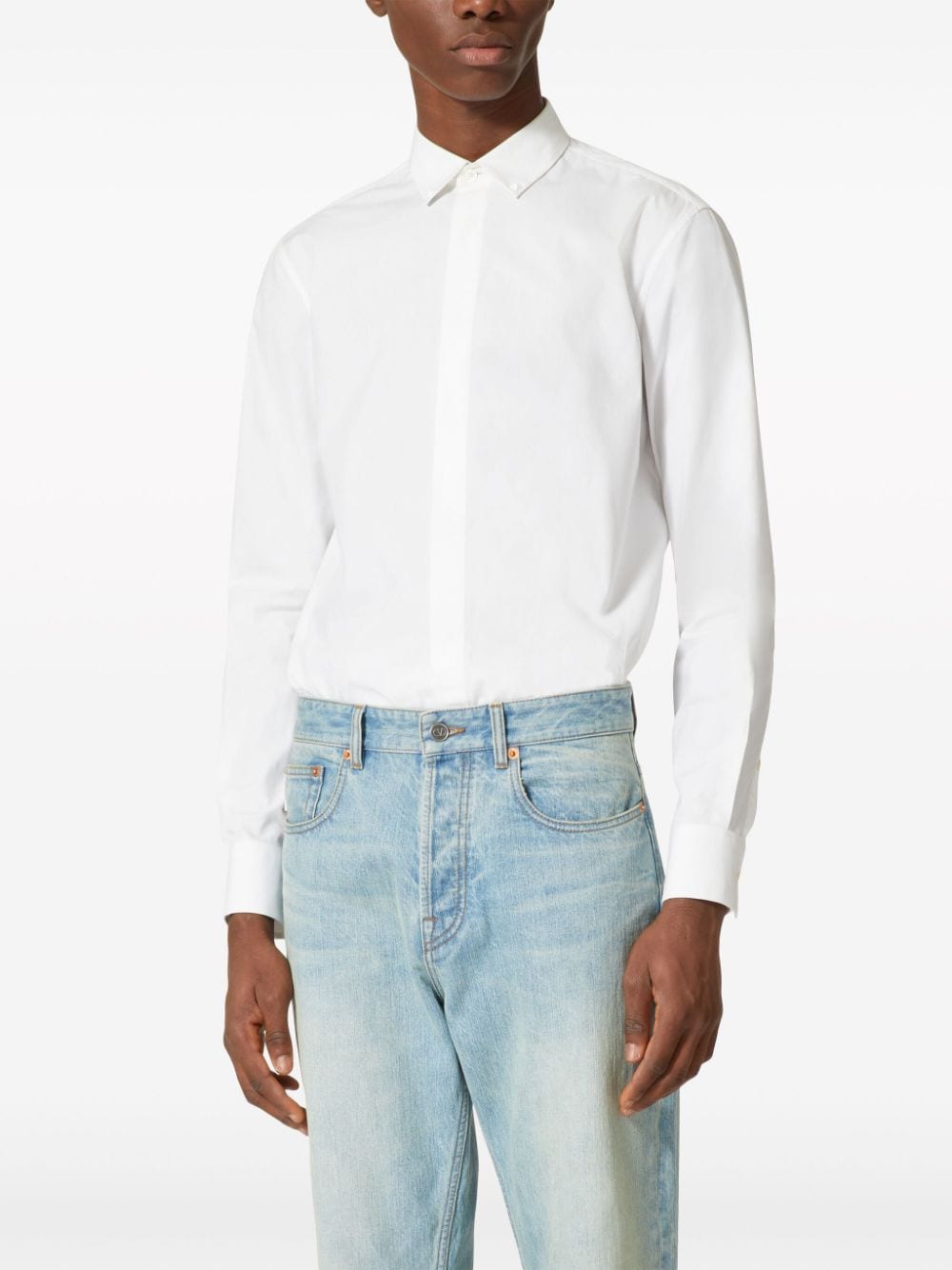 VALENTINO GARAVANI Rockstud Cotton Shirt for Men - Spring/Summer 2025