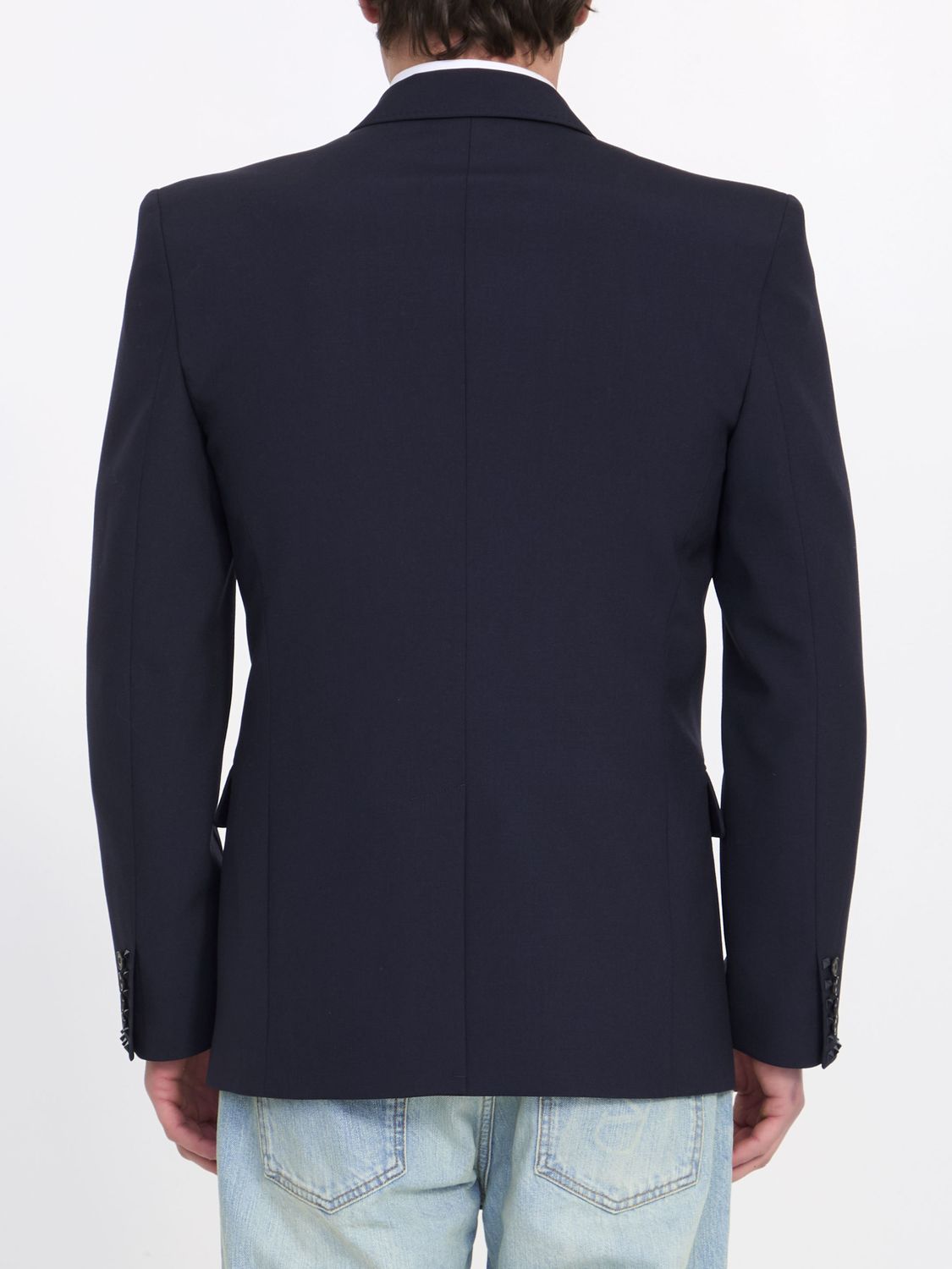 VALENTINO GARAVANI Midnight Wool Blazer for Men