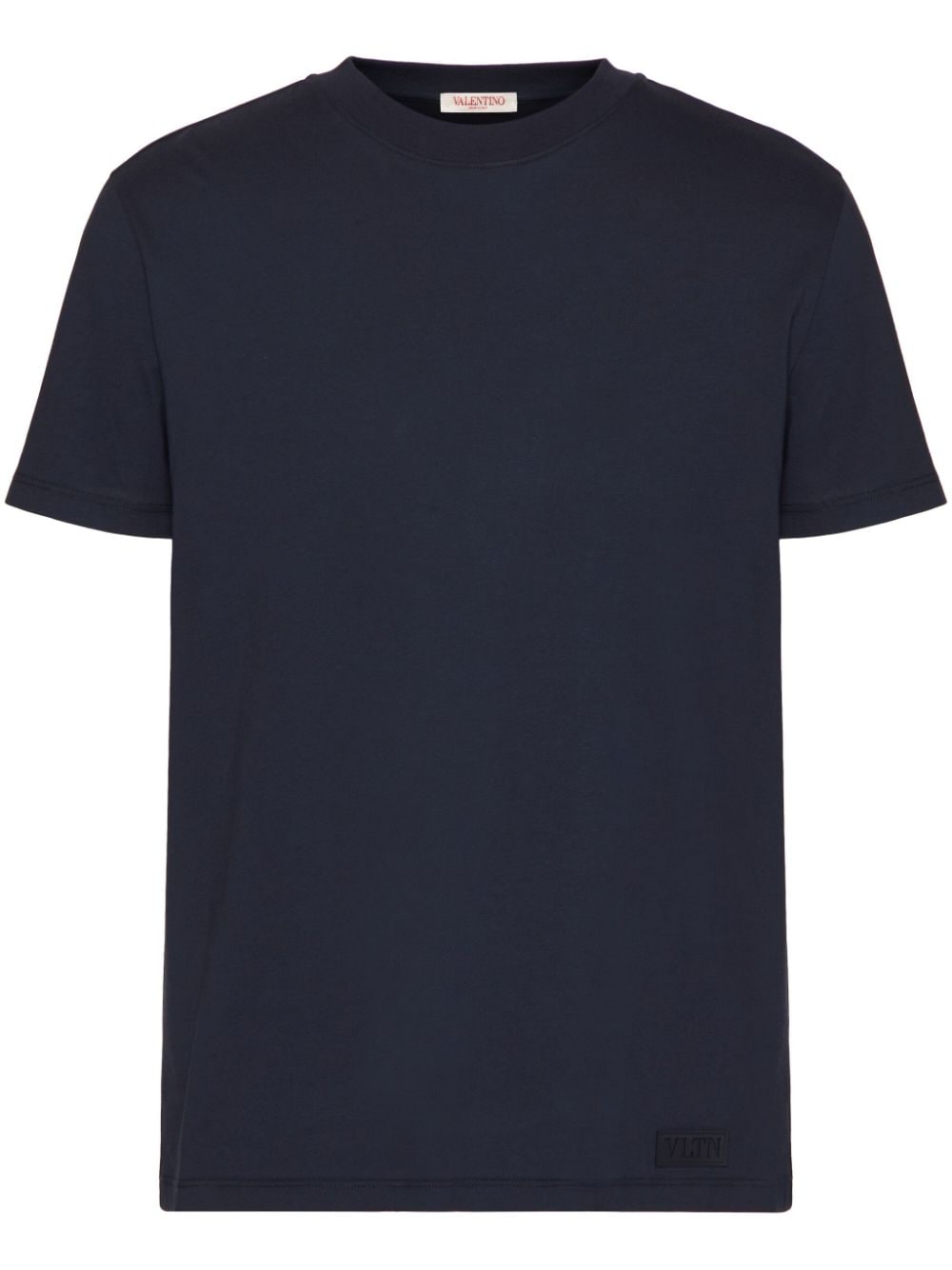 VALENTINO Cotton Appliqué Crewneck T-Shirt
