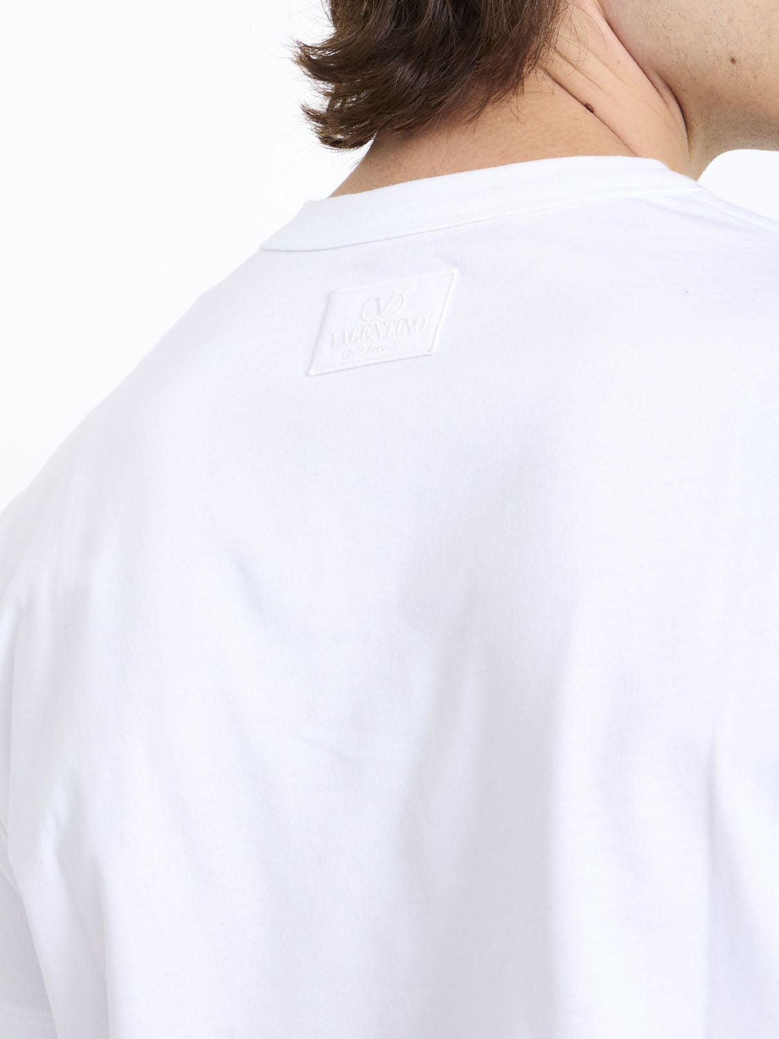 VALENTINO GARAVANI Crewneck Cotton T-Shirt - Regular Fit