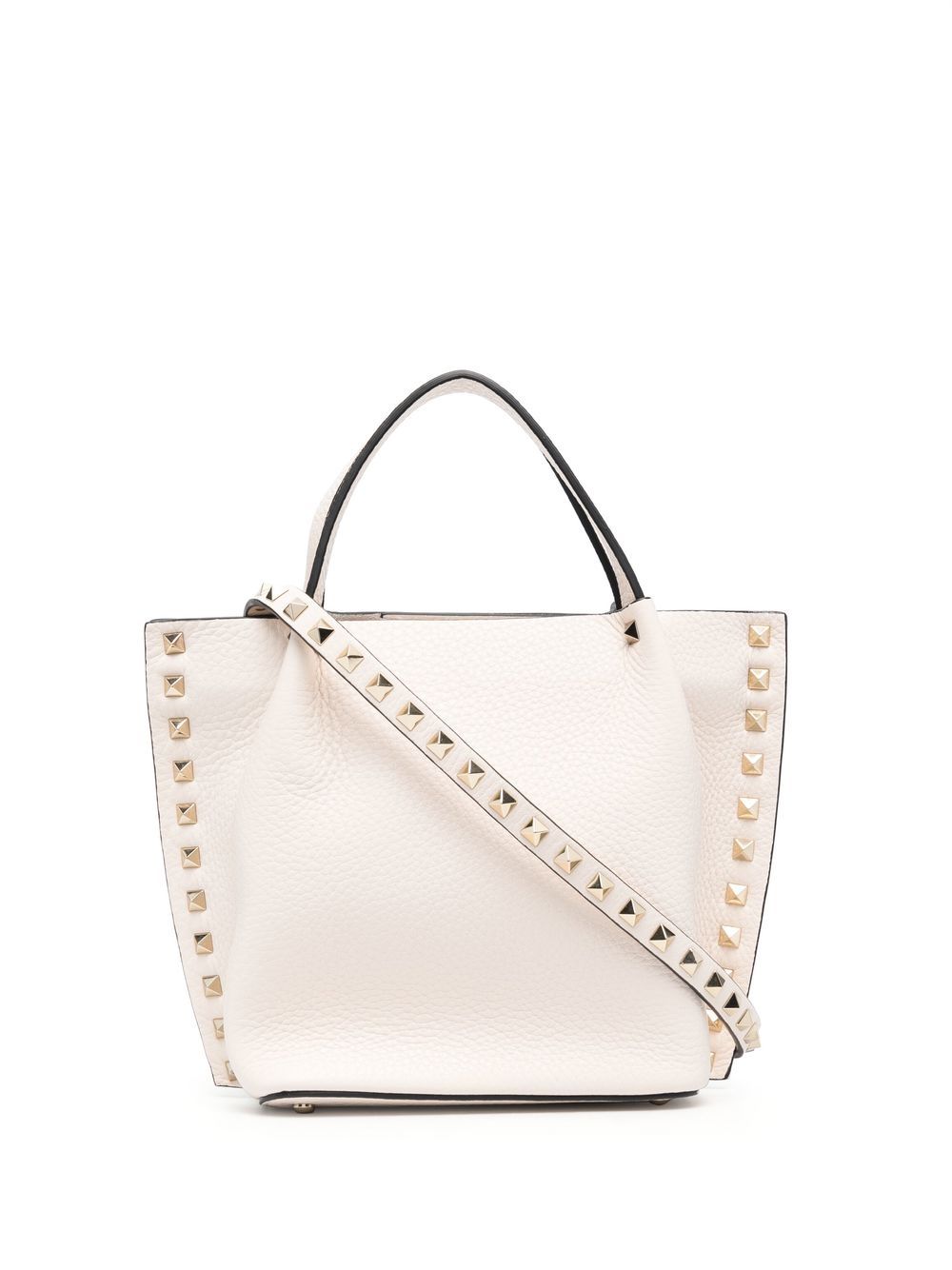 VALENTINO Mini 100% Leather Tote Handbag