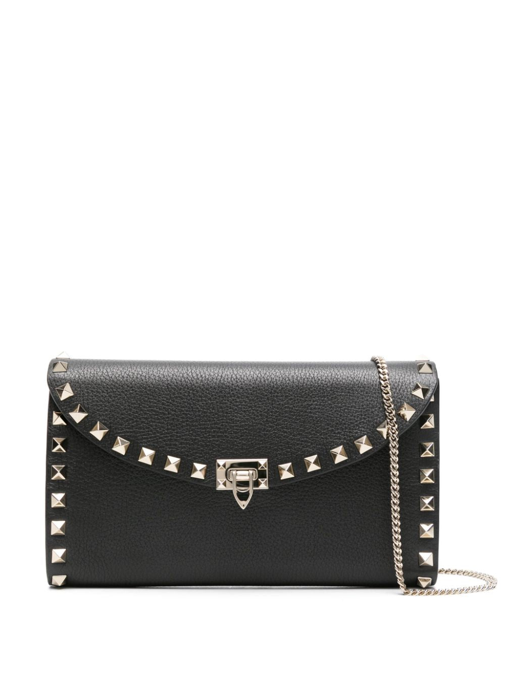 VALENTINO 100% Leather Studded Mini Handbag