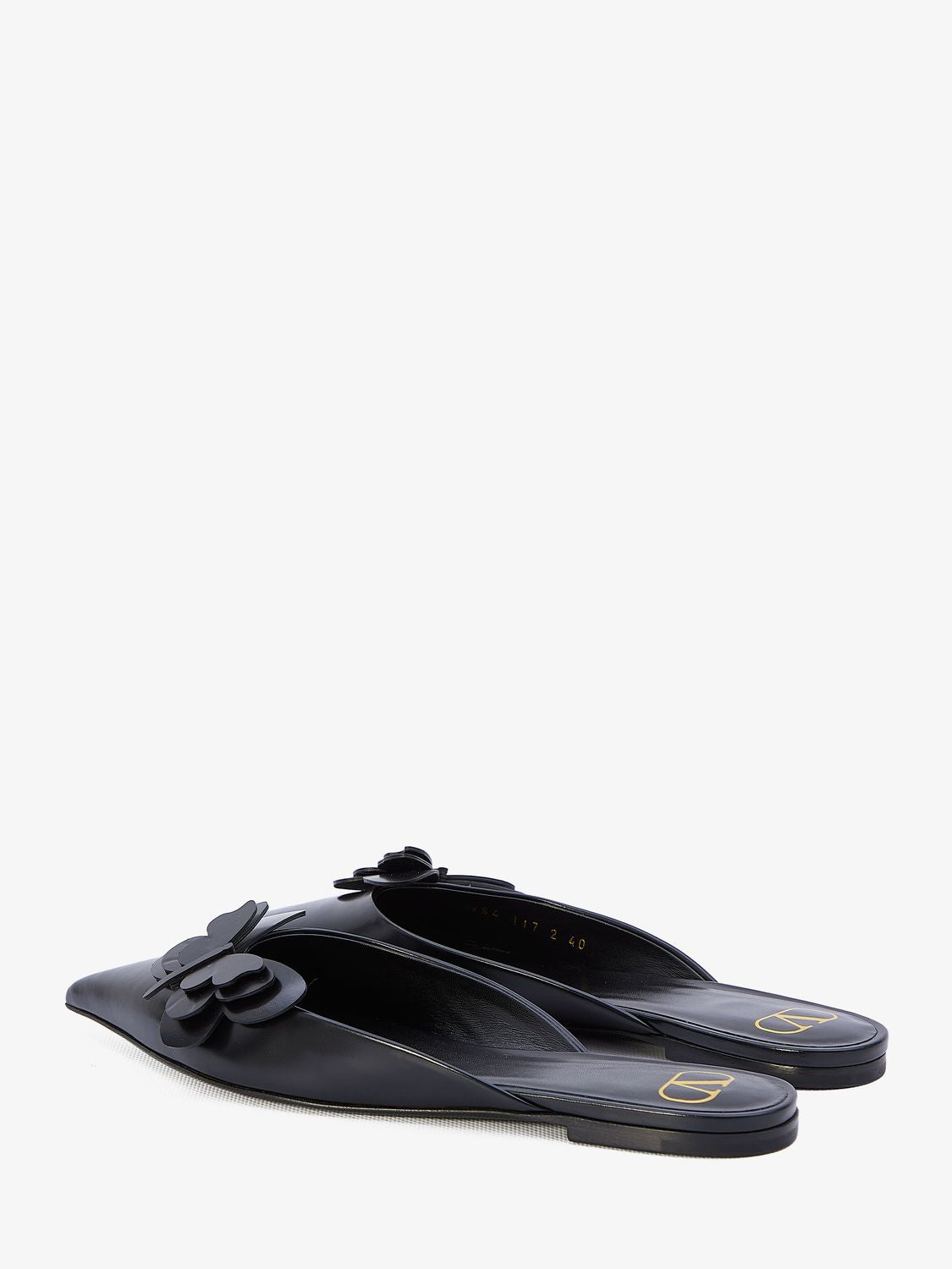 VALENTINO GARAVANI Pointed Design Flat Sandals for Women