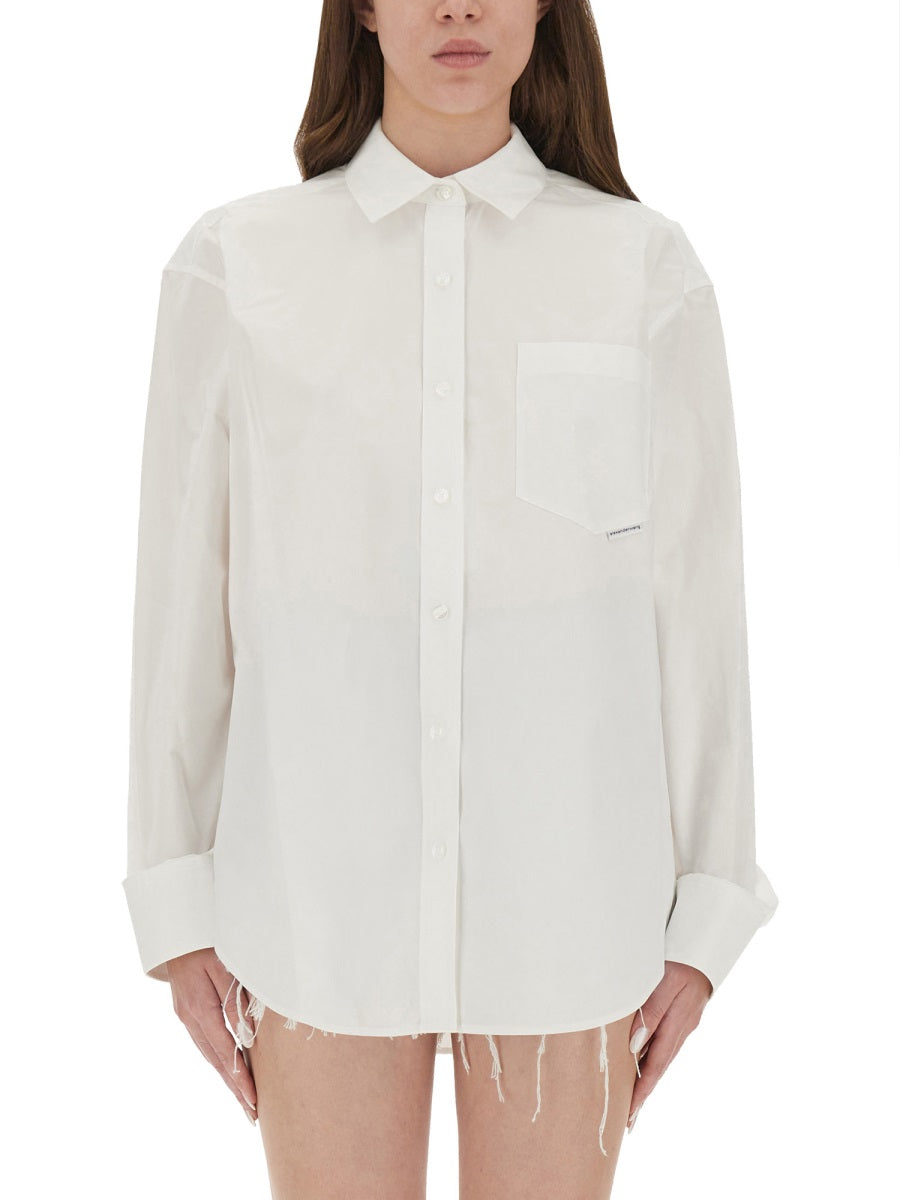 T BY ALEXANDER WANG Eco-Friendly Organic Cotton Shirt for Women