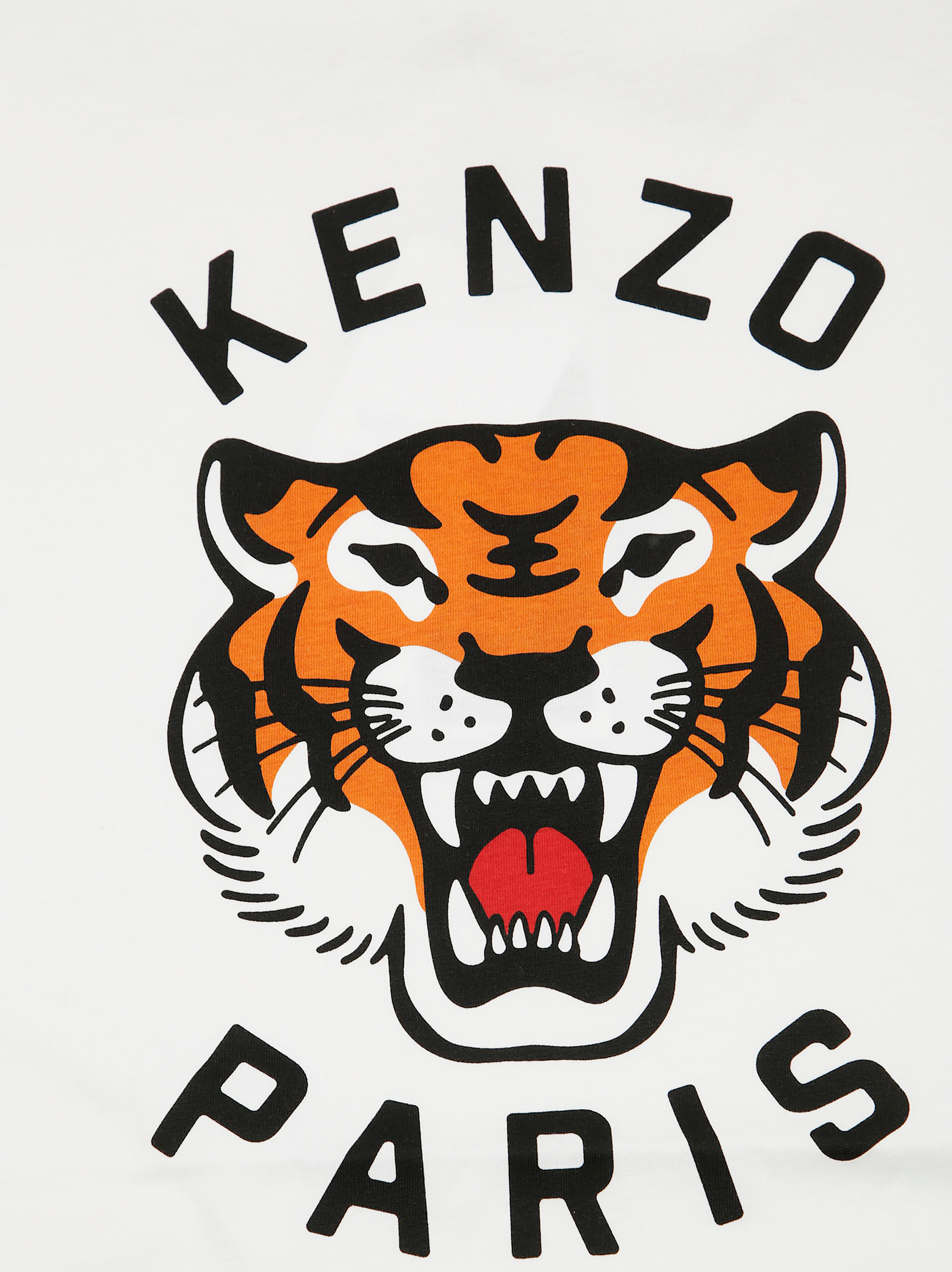 KENZO Mini Tiger Graphic Short Sleeve T-Shirt