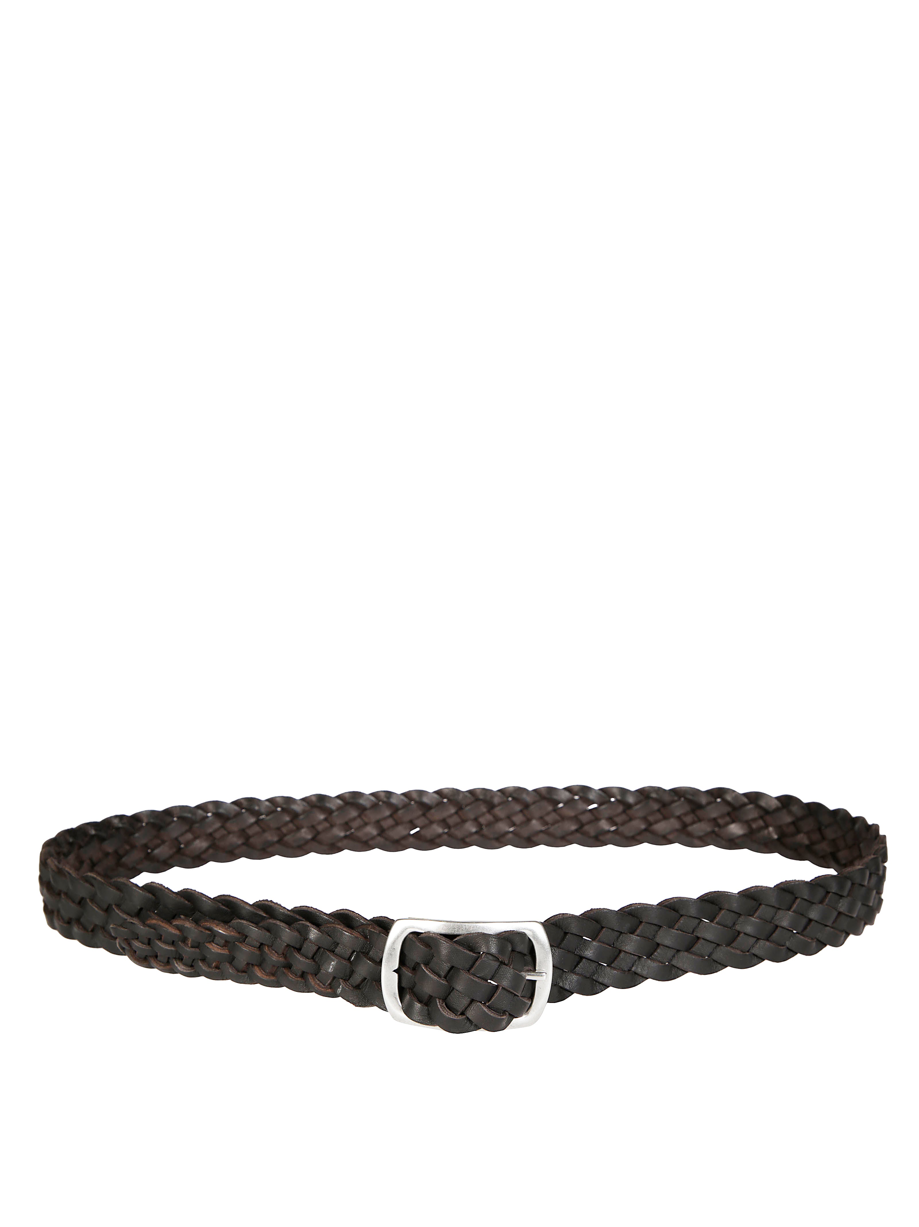 ORCIANI Reversible Double Weave Suede Belt for Women