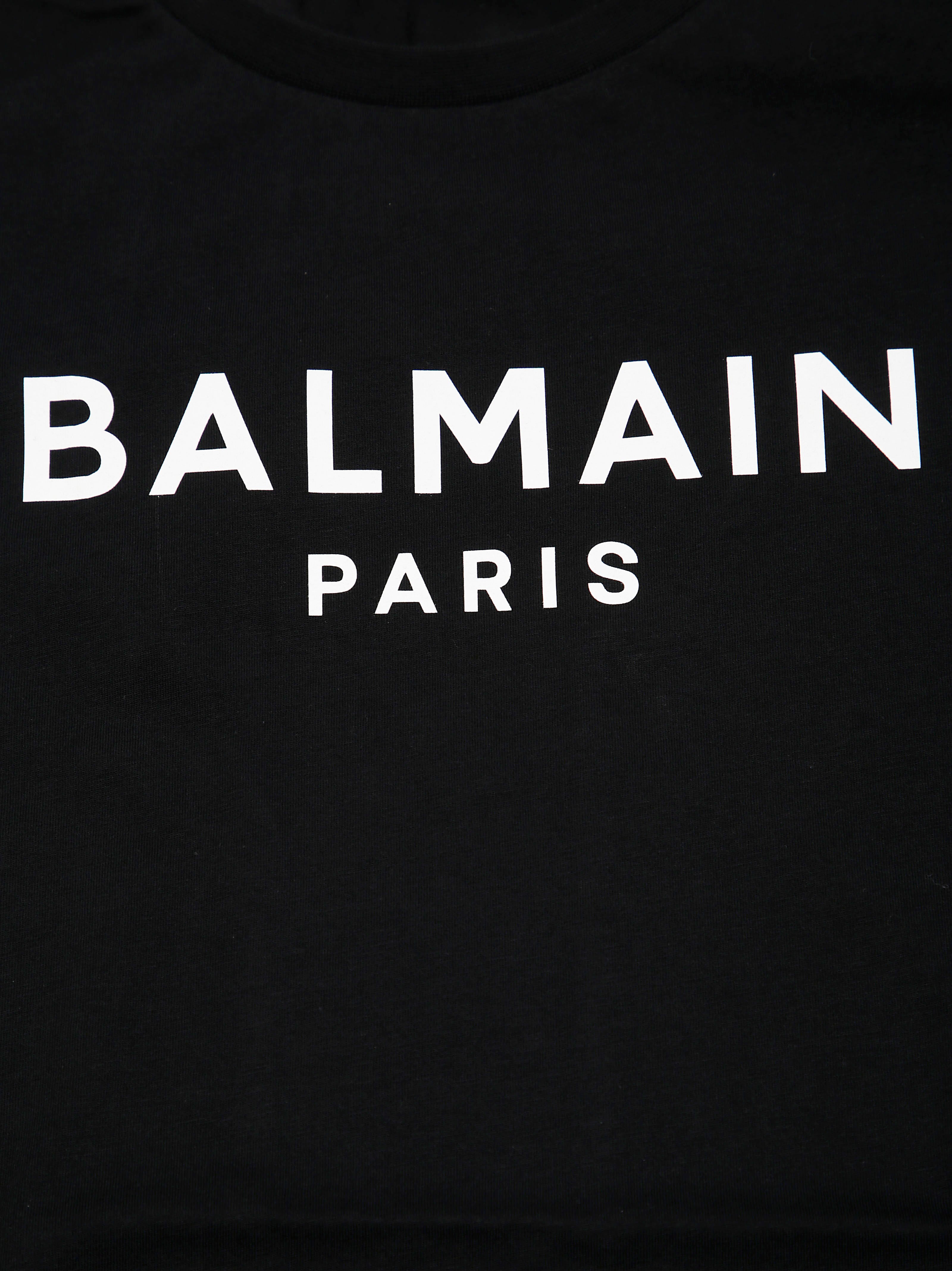 BALMAIN Mini Logo Basic Short Sleeve T-Shirt