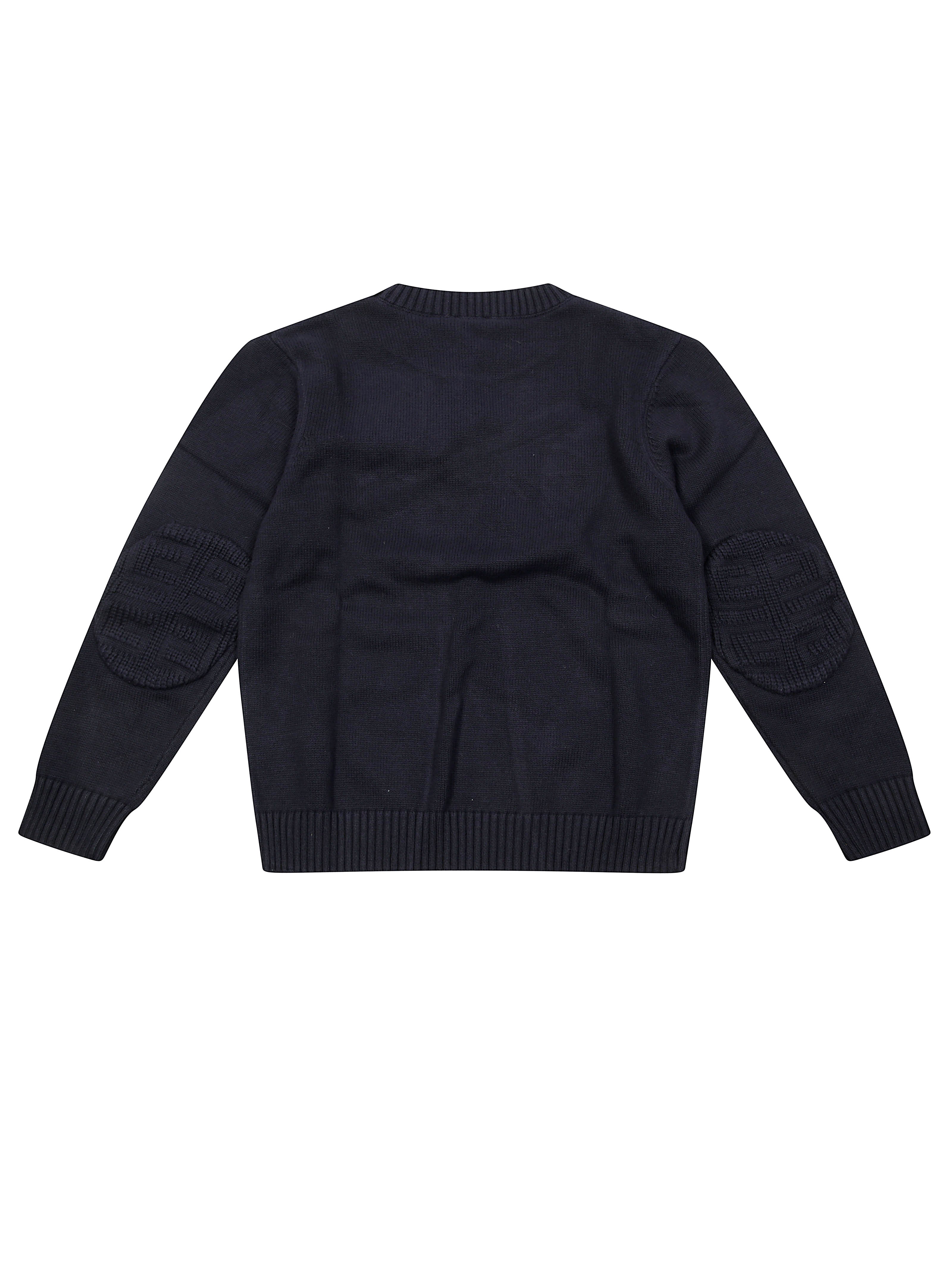 GIVENCHY Chic Logo Knit Sweater for Kids