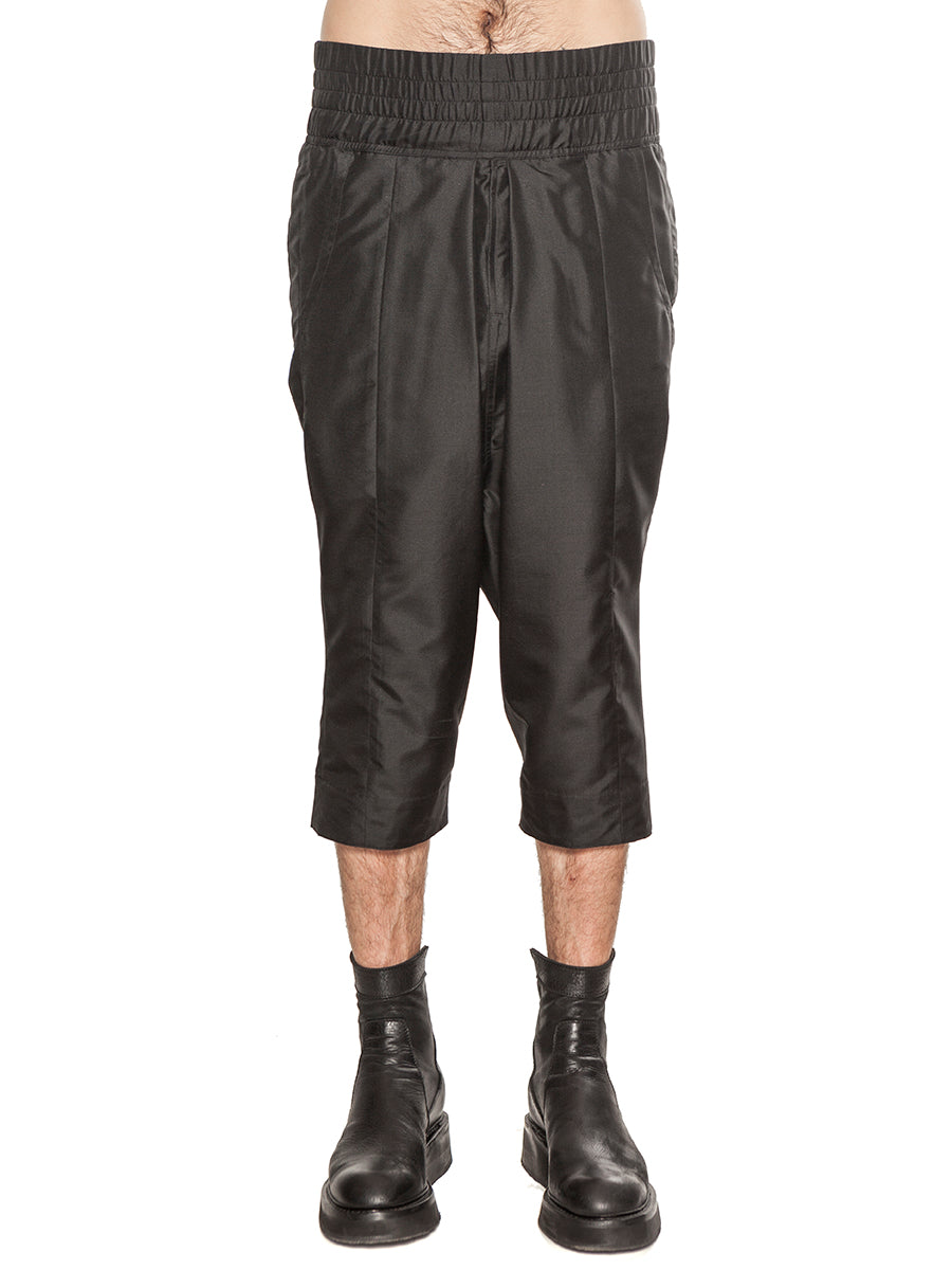 JULIUS Tailored Silk and Wool Mini Trousers for Men - Size II