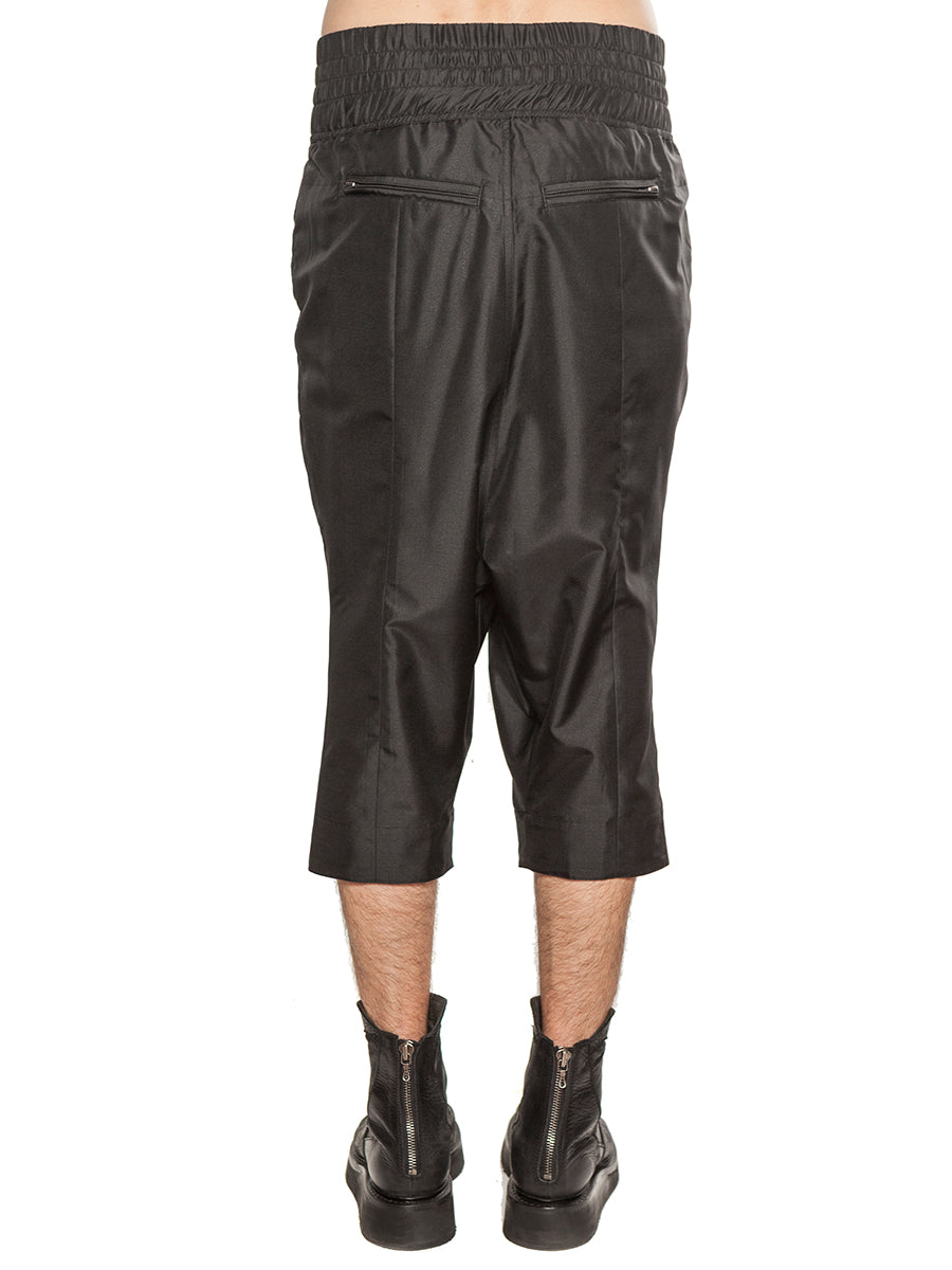 JULIUS Tailored Silk and Wool Mini Trousers for Men - Size II