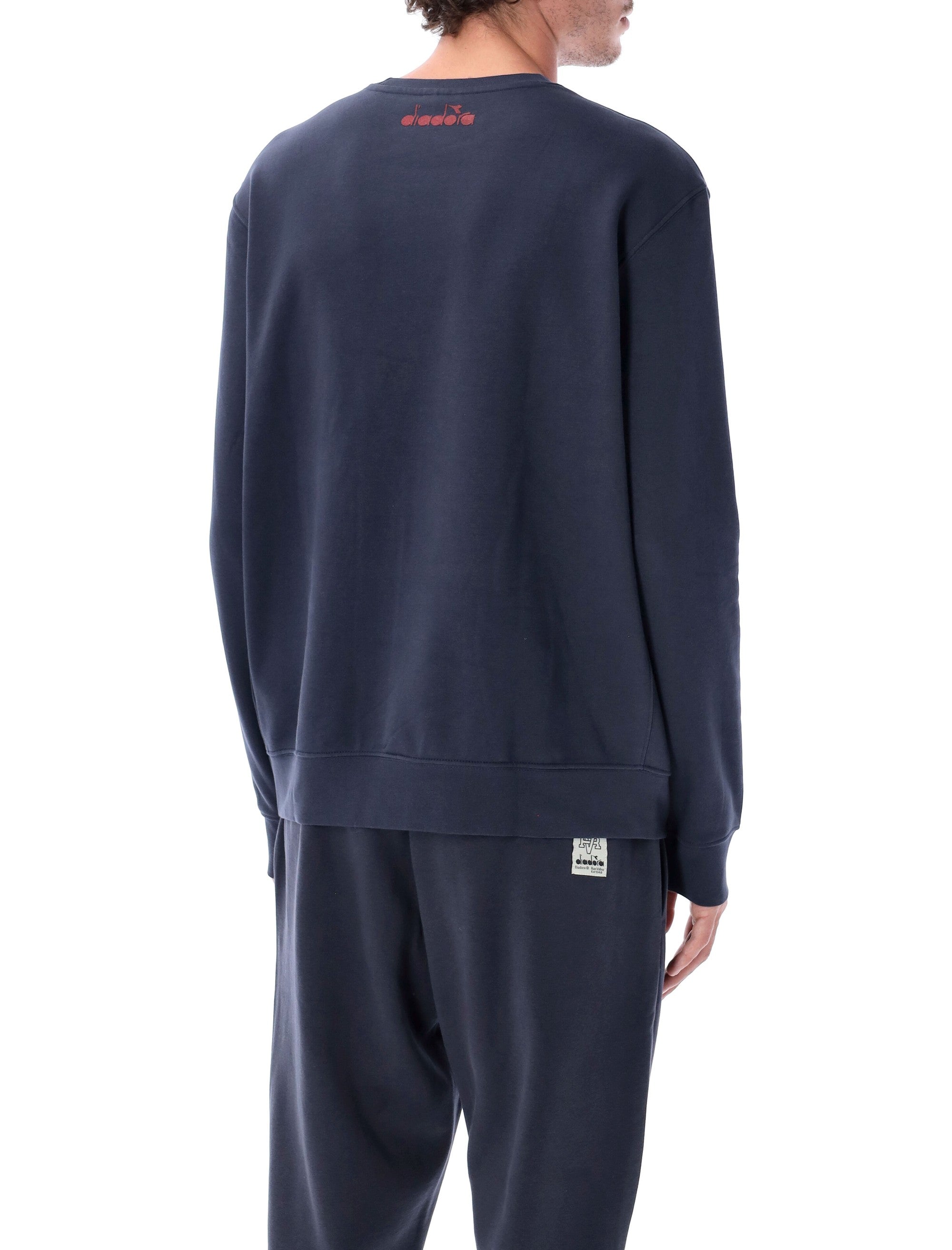 DIADORA Men's Classic Crewneck Pullover Sweatshirt