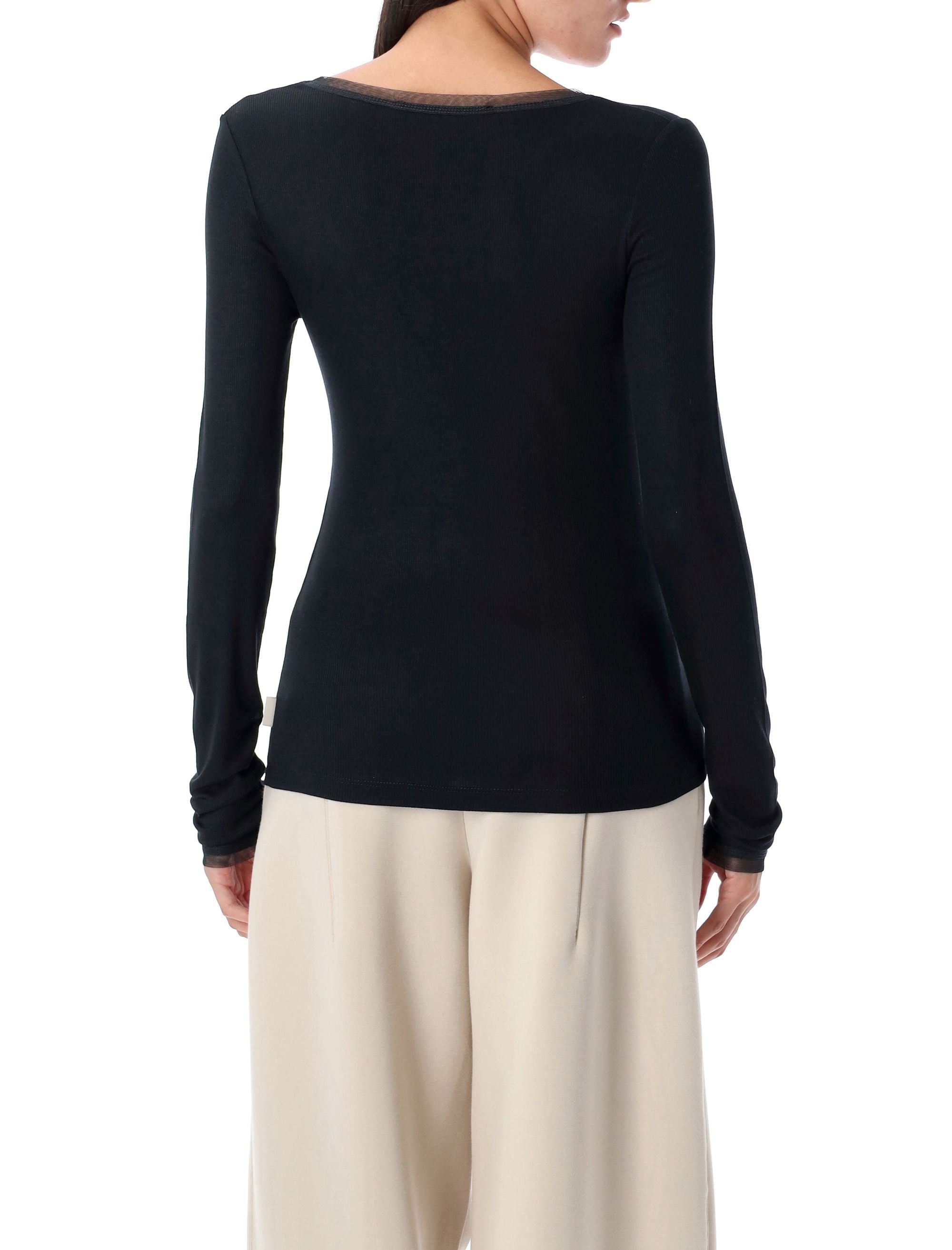 REMAIN Ribbed Long Sleeve T-Shirt Top - Size S