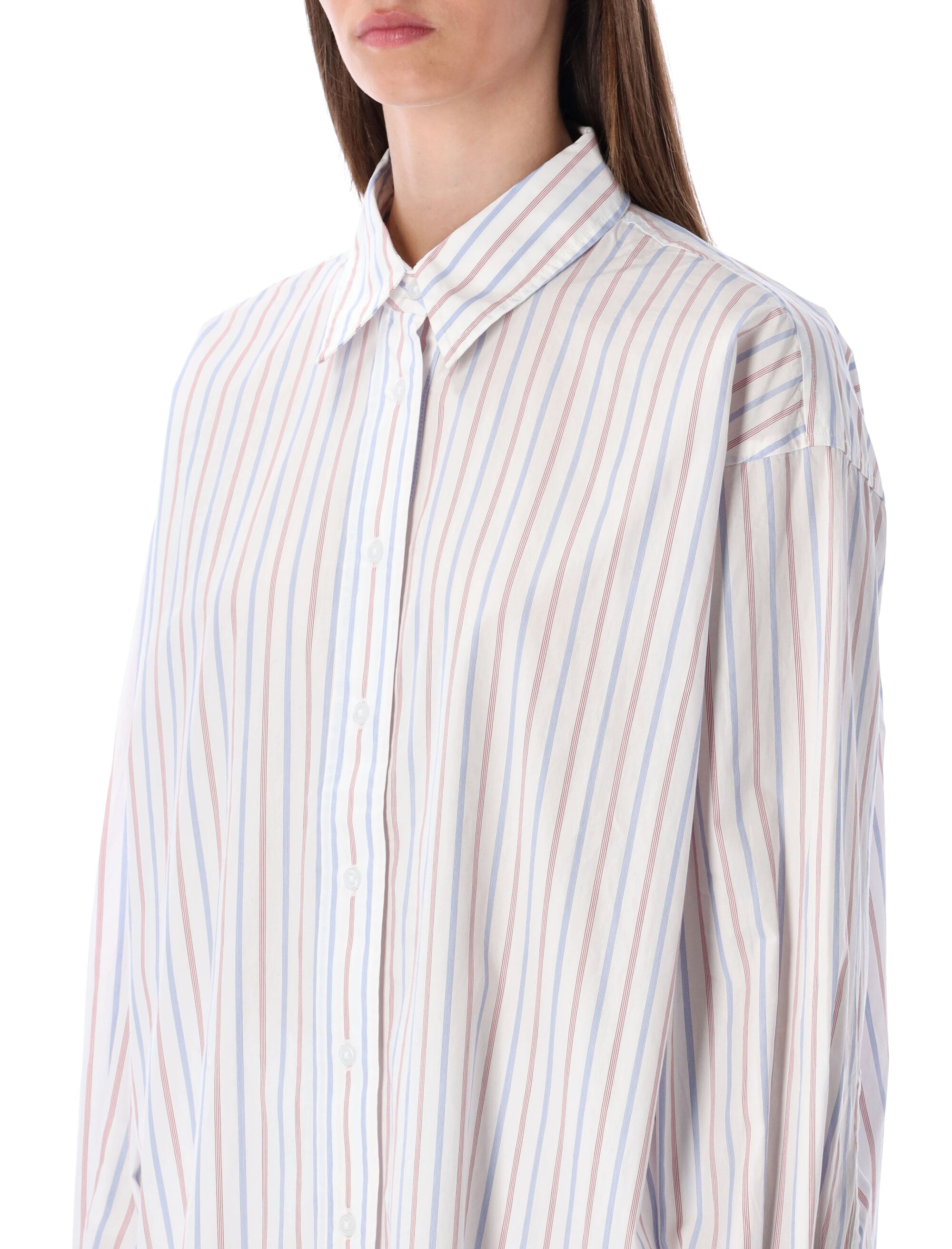 REMAIN Oversized Striped Shirt - Size 36