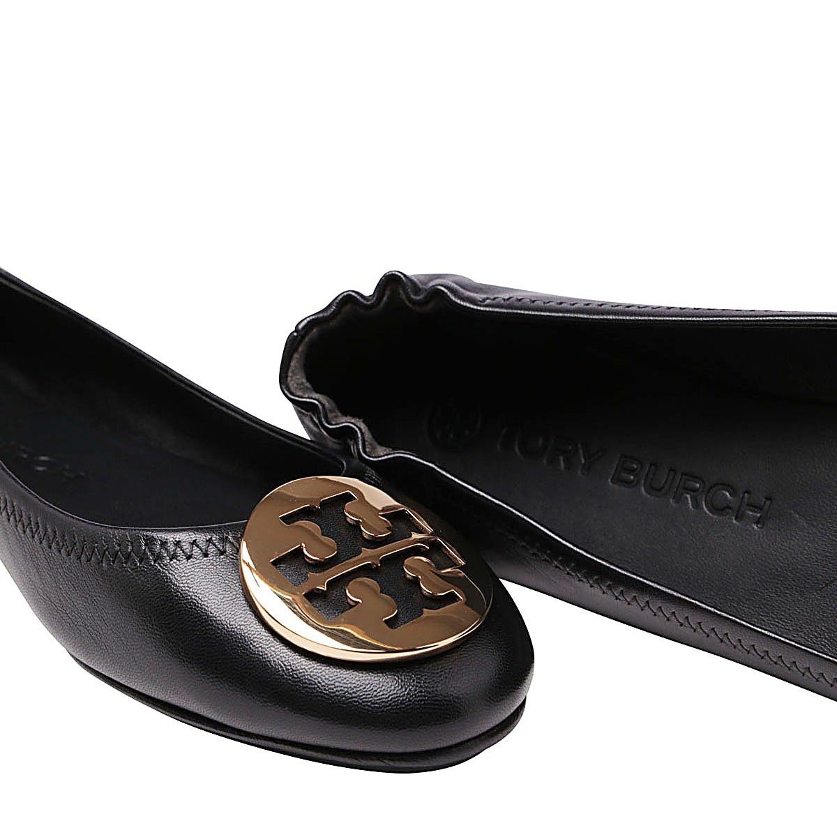 TORY BURCH Mini Travel Ballet Flats with Metal Logo