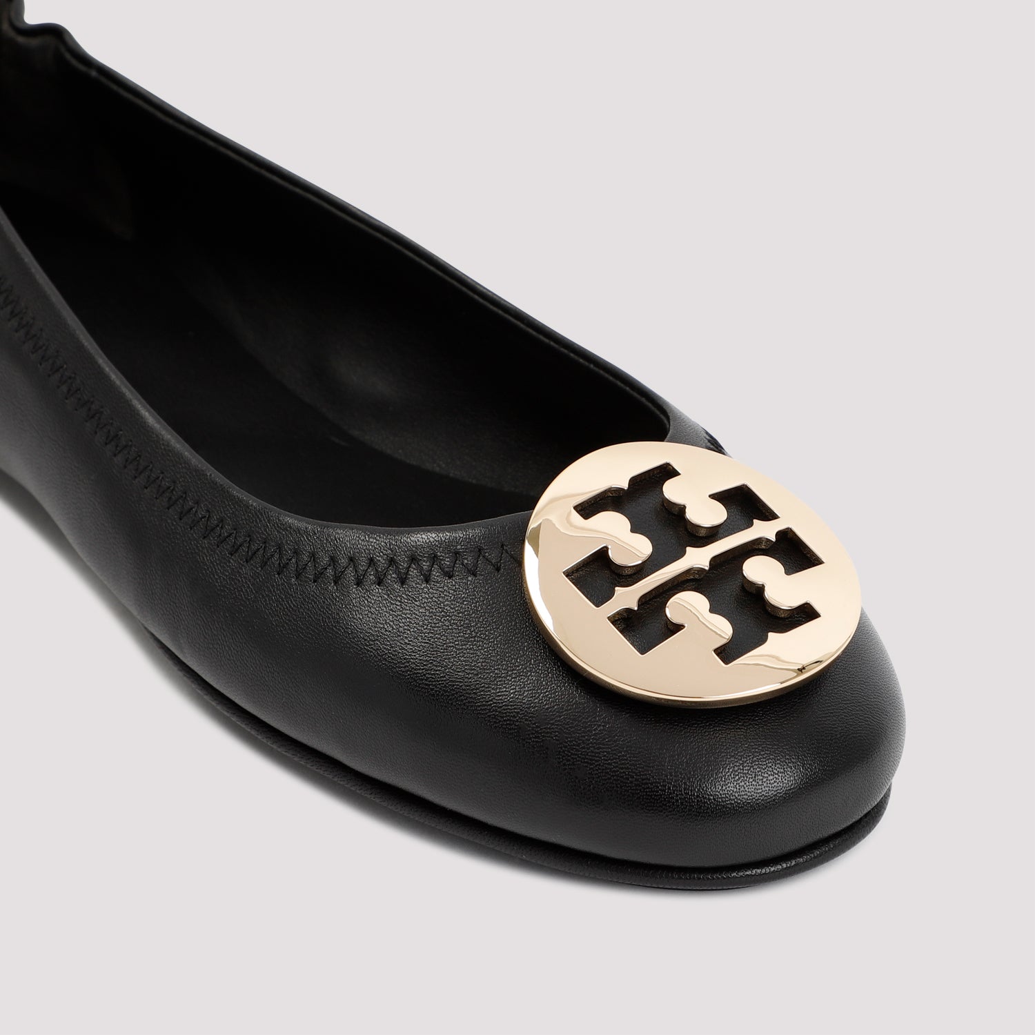 TORY BURCH Mini Nappa Leather Ballerina Flats